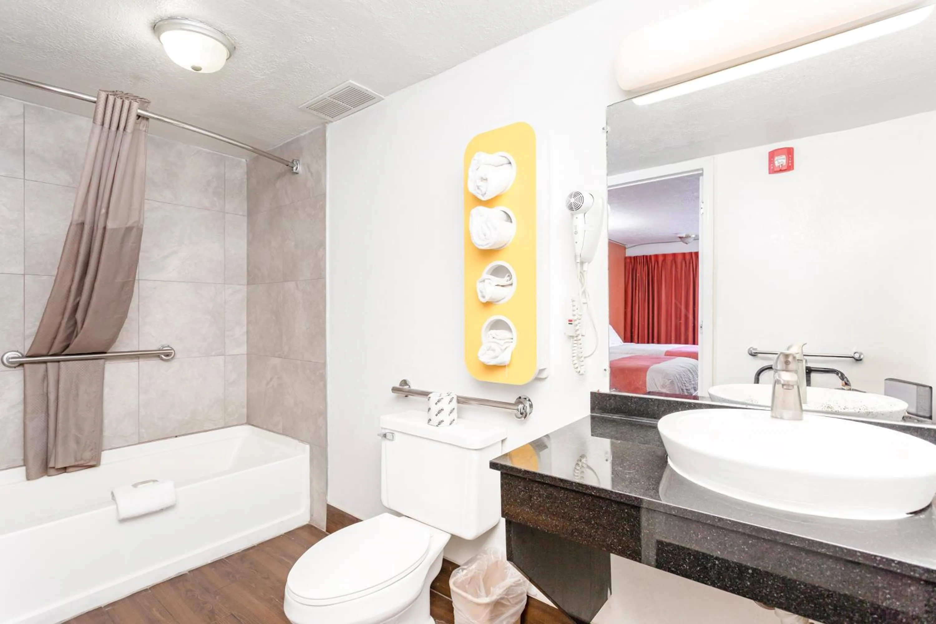 Bathroom in Relax Inn by OYO Columbus OH I 70