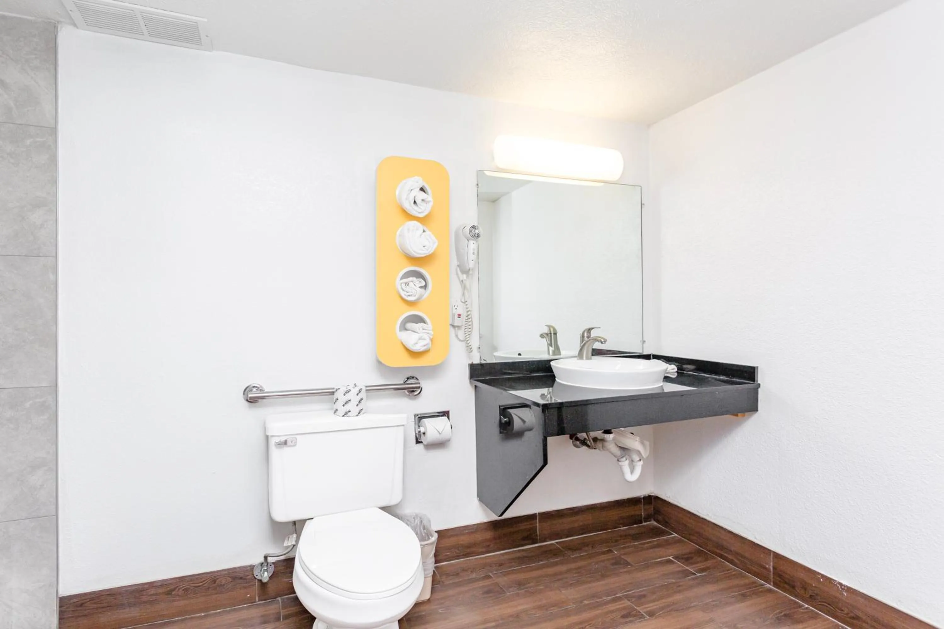 Bathroom in Relax Inn by OYO Columbus OH I 70