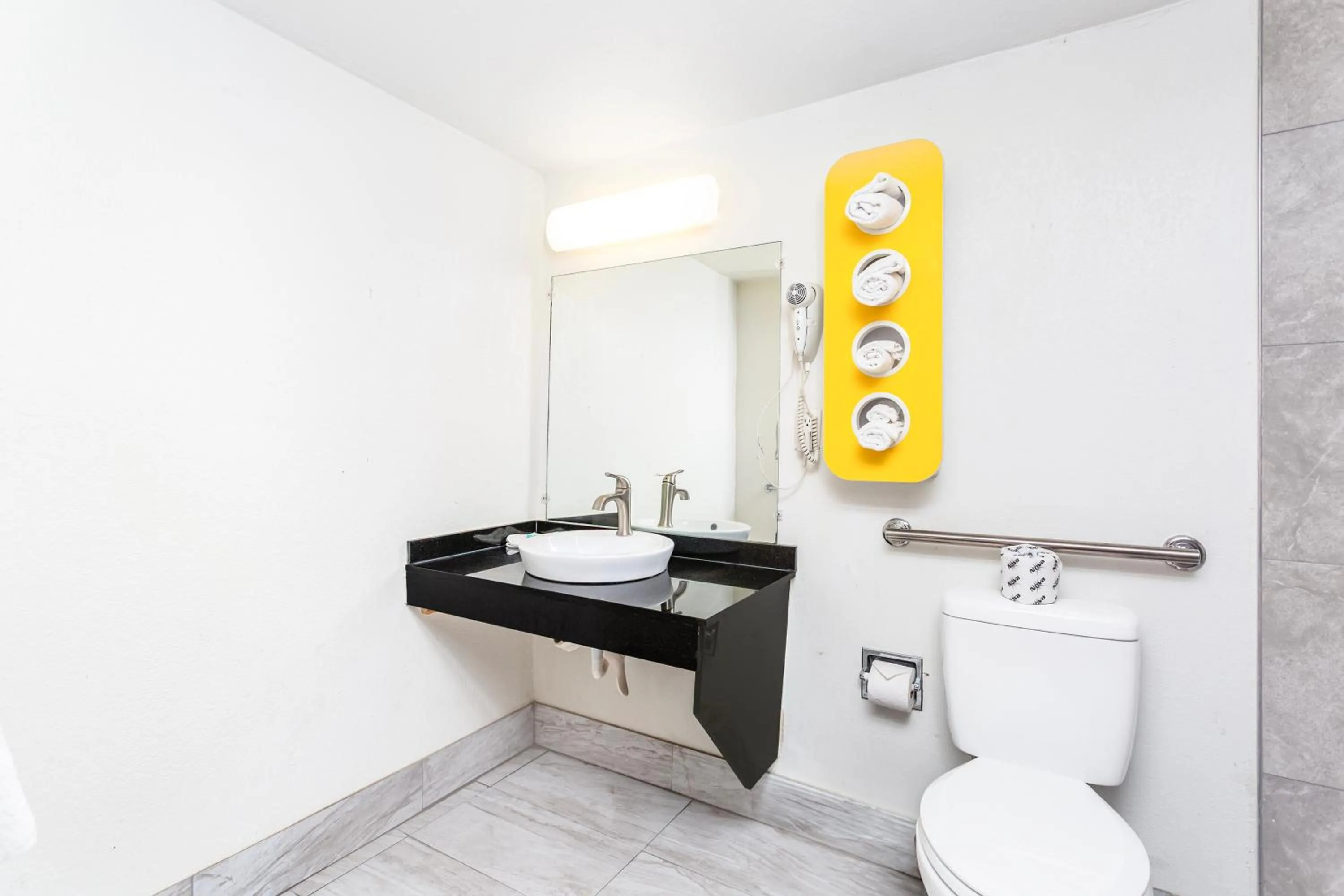 Bathroom in Relax Inn by OYO Columbus OH I 70