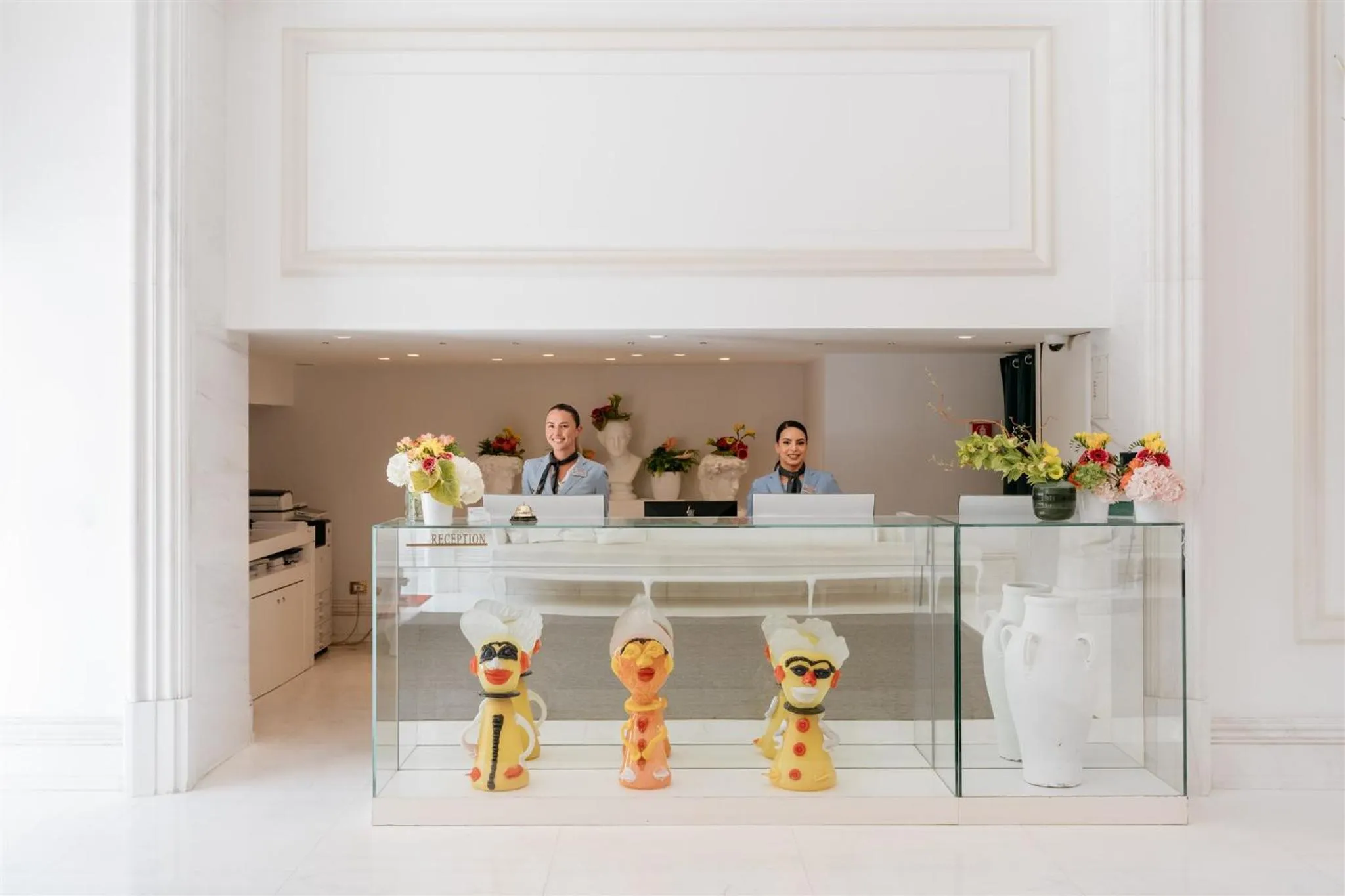 Lobby or reception in Boscolo Nice Hotel & Spa