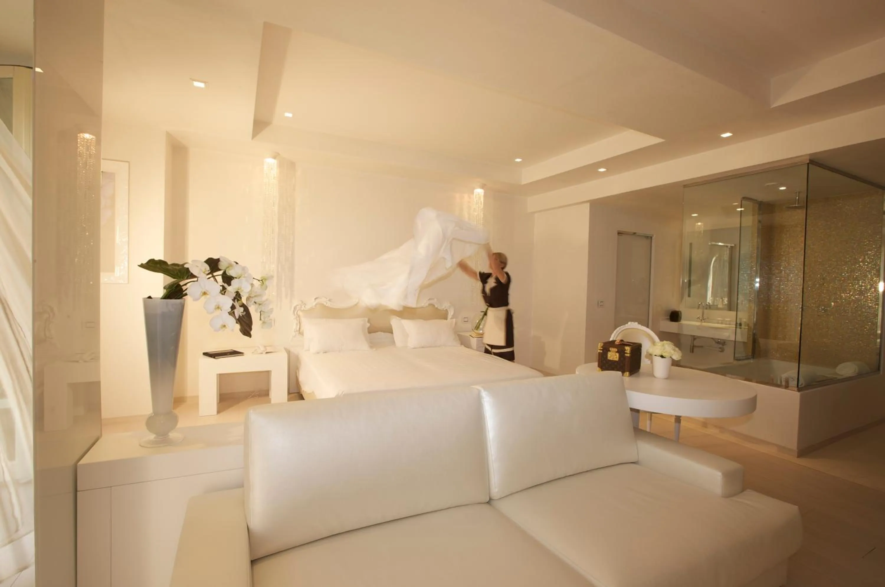 Photo of the whole room, Bed in Boscolo Nice Hotel & Spa