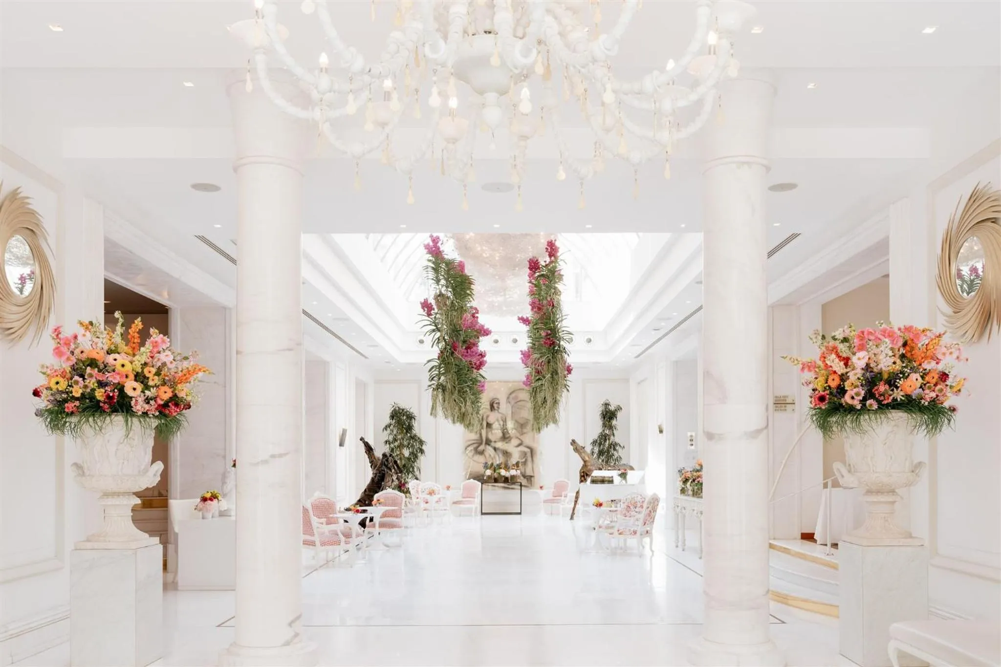 Lobby or reception in Boscolo Nice Hotel & Spa