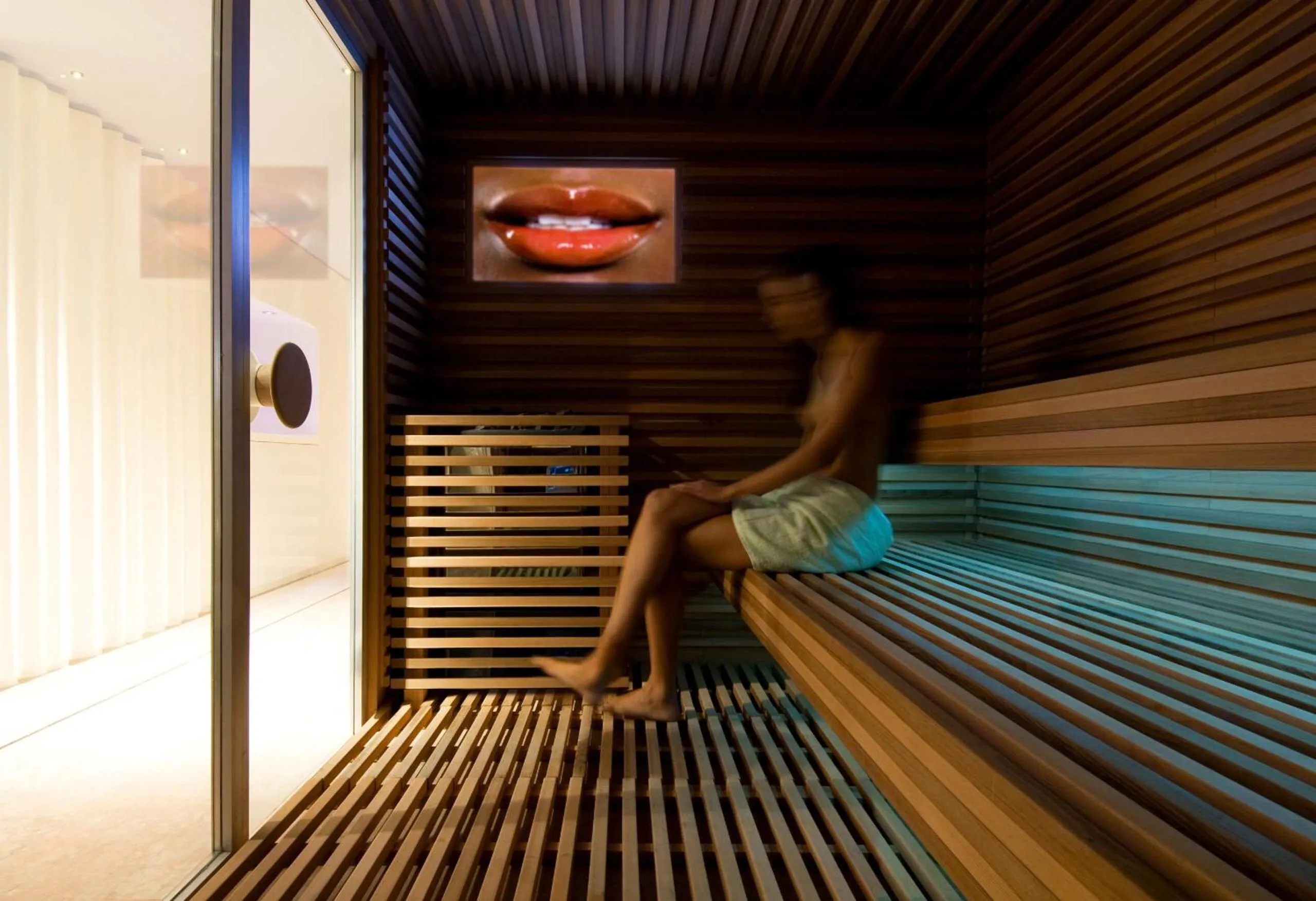 Sauna in Boscolo Nice Hotel & Spa