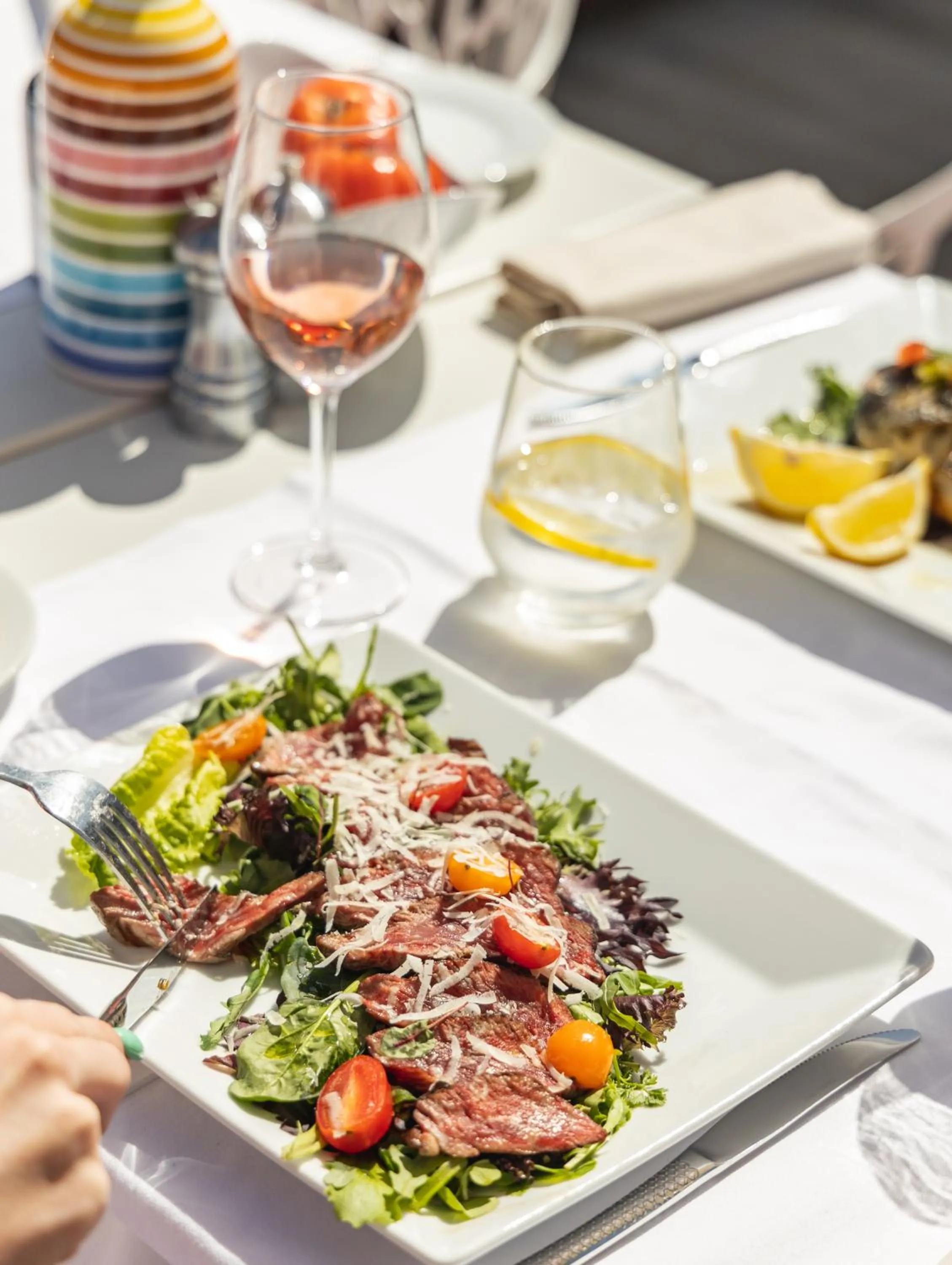 Restaurant/places to eat in Boscolo Nice Hotel & Spa