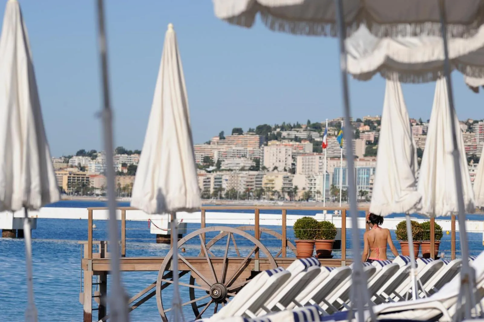 Beach in Boscolo Nice Hotel & Spa