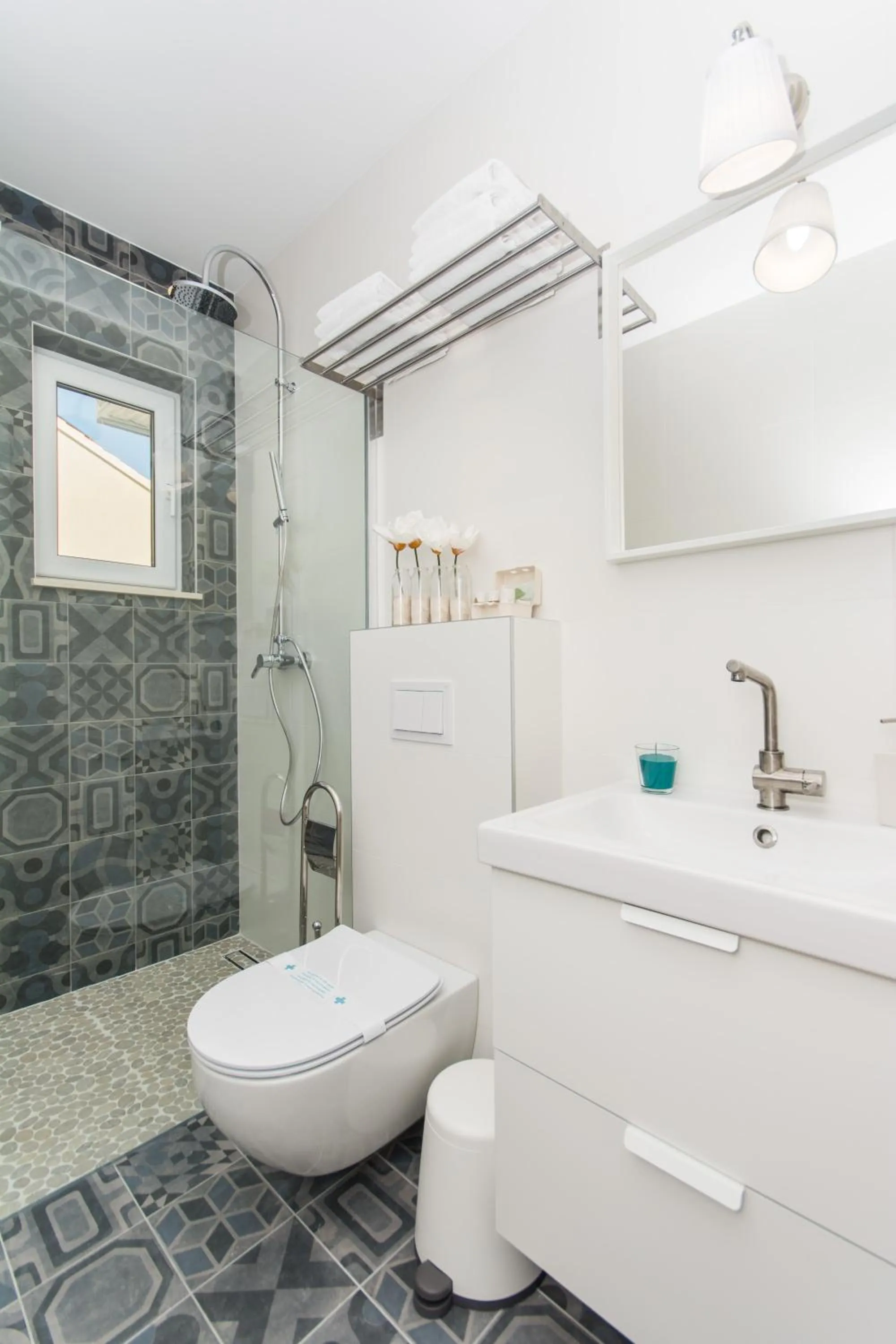 Shower in Apartments Villa Maria
