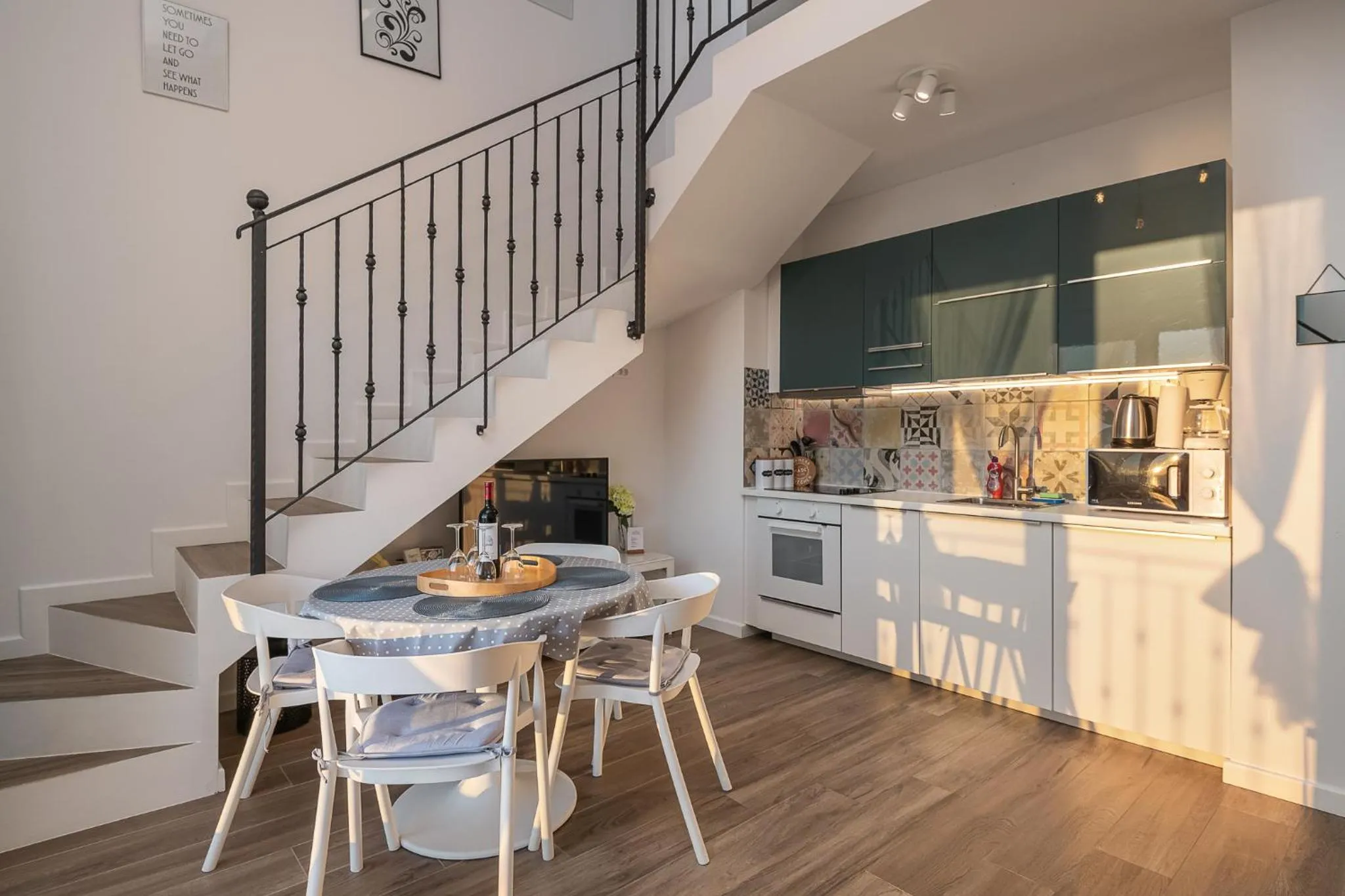 Dining area in Apartments Villa Maria