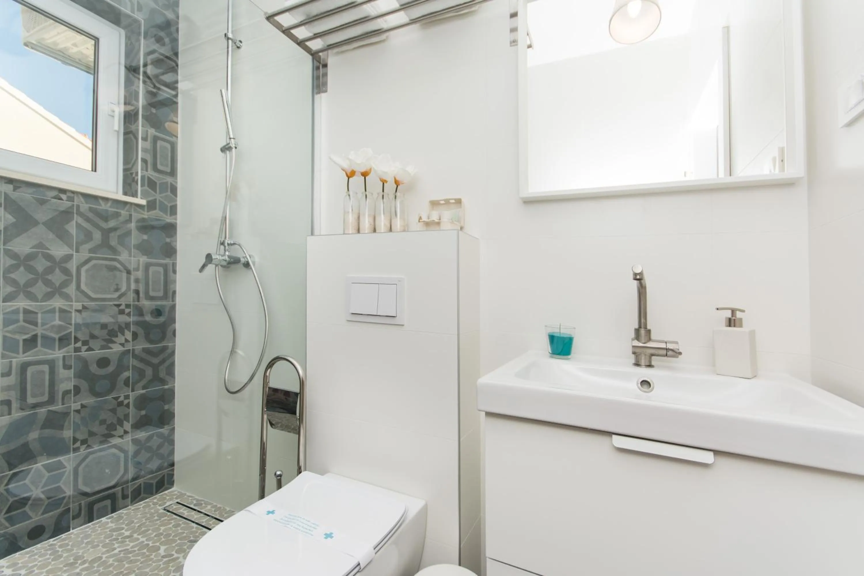 Shower in Apartments Villa Maria