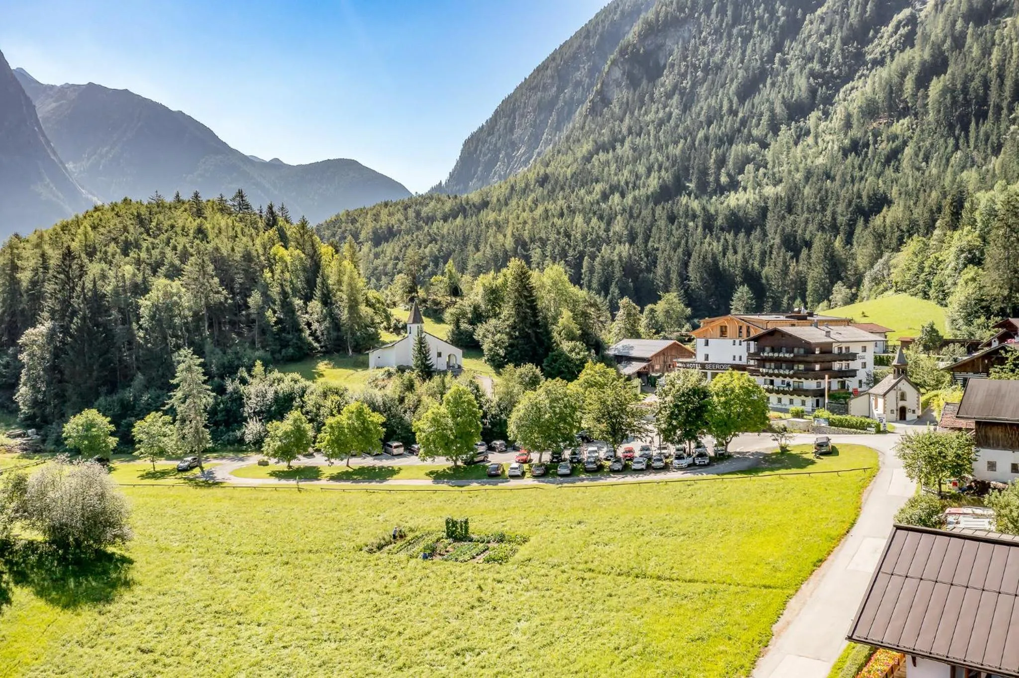 Property building in Seehüter's Hotel Seerose