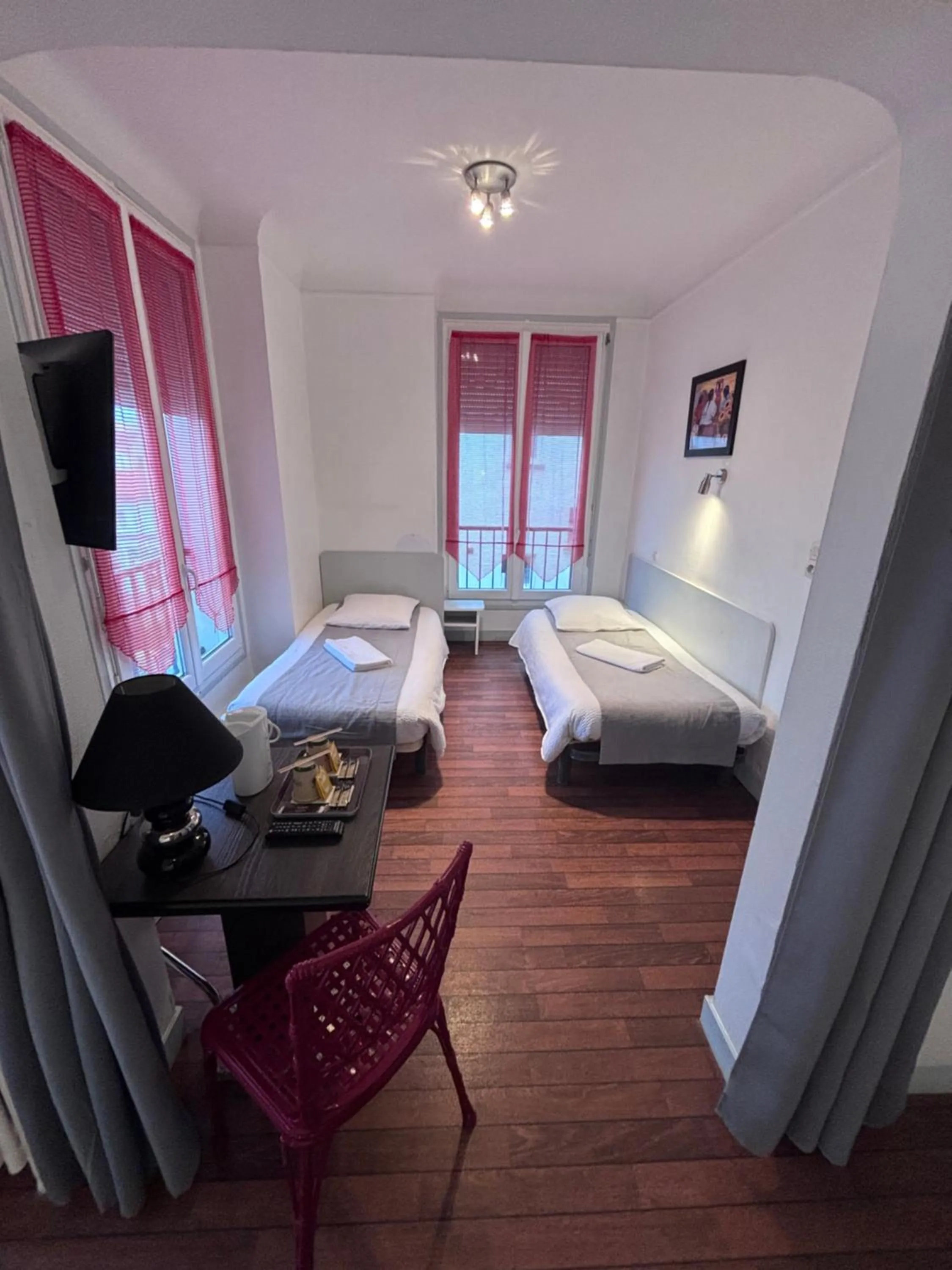 Bed in Crystal Hotel