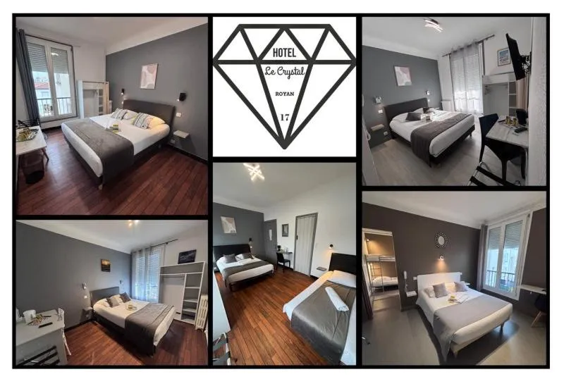 Bed in Crystal Hotel