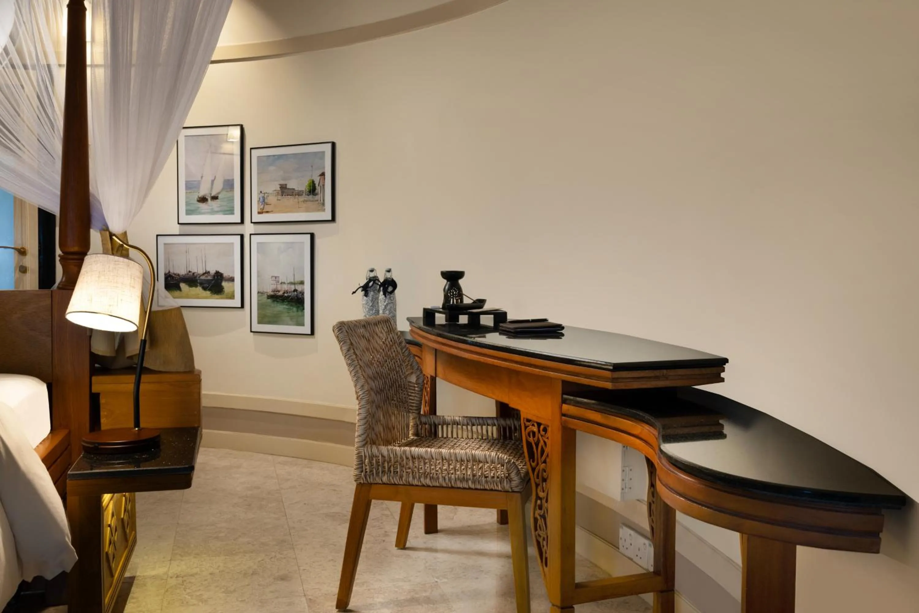 Seating area in Banyan Tree Vabbinfaru