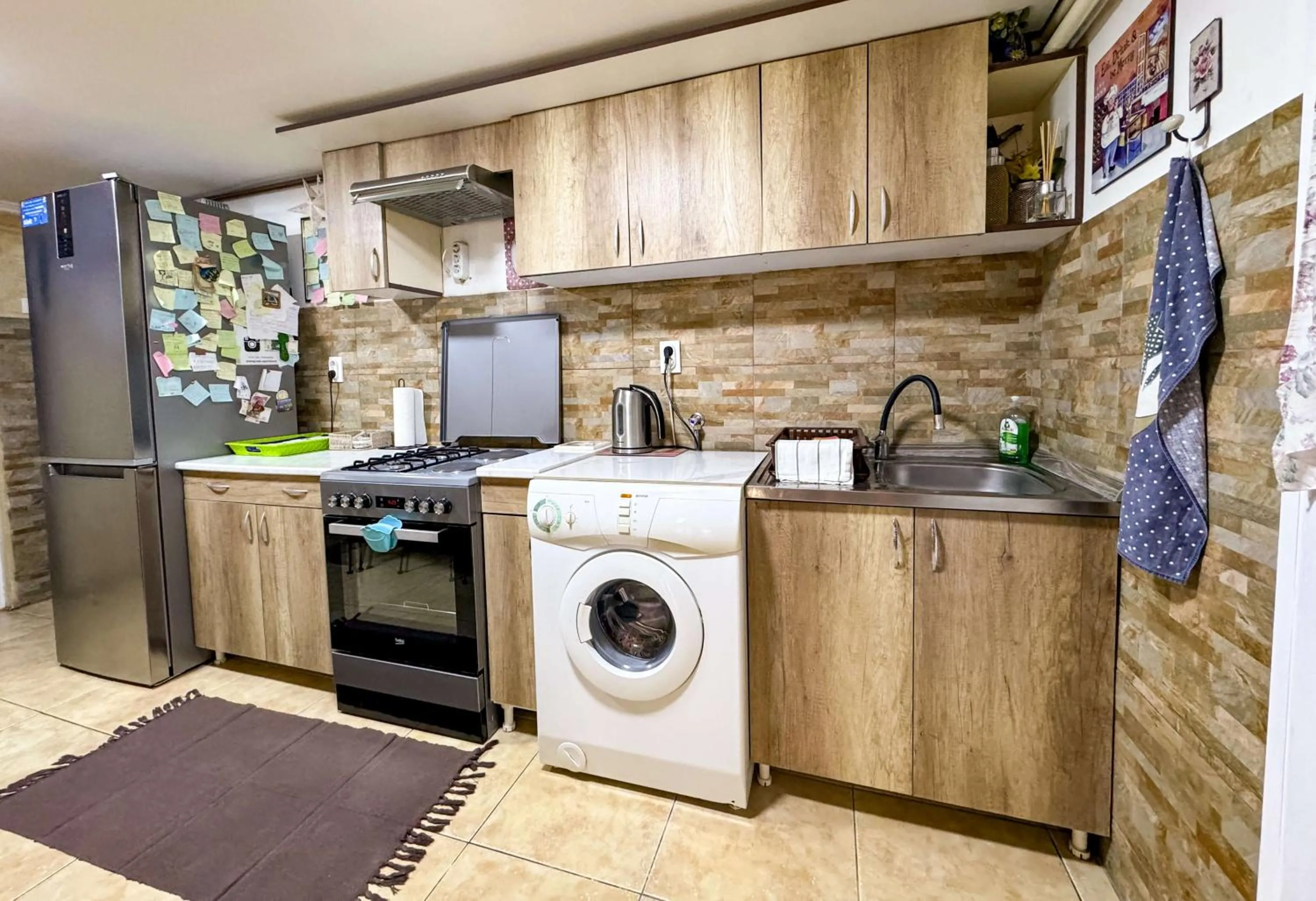 kitchen in Meda Apartment