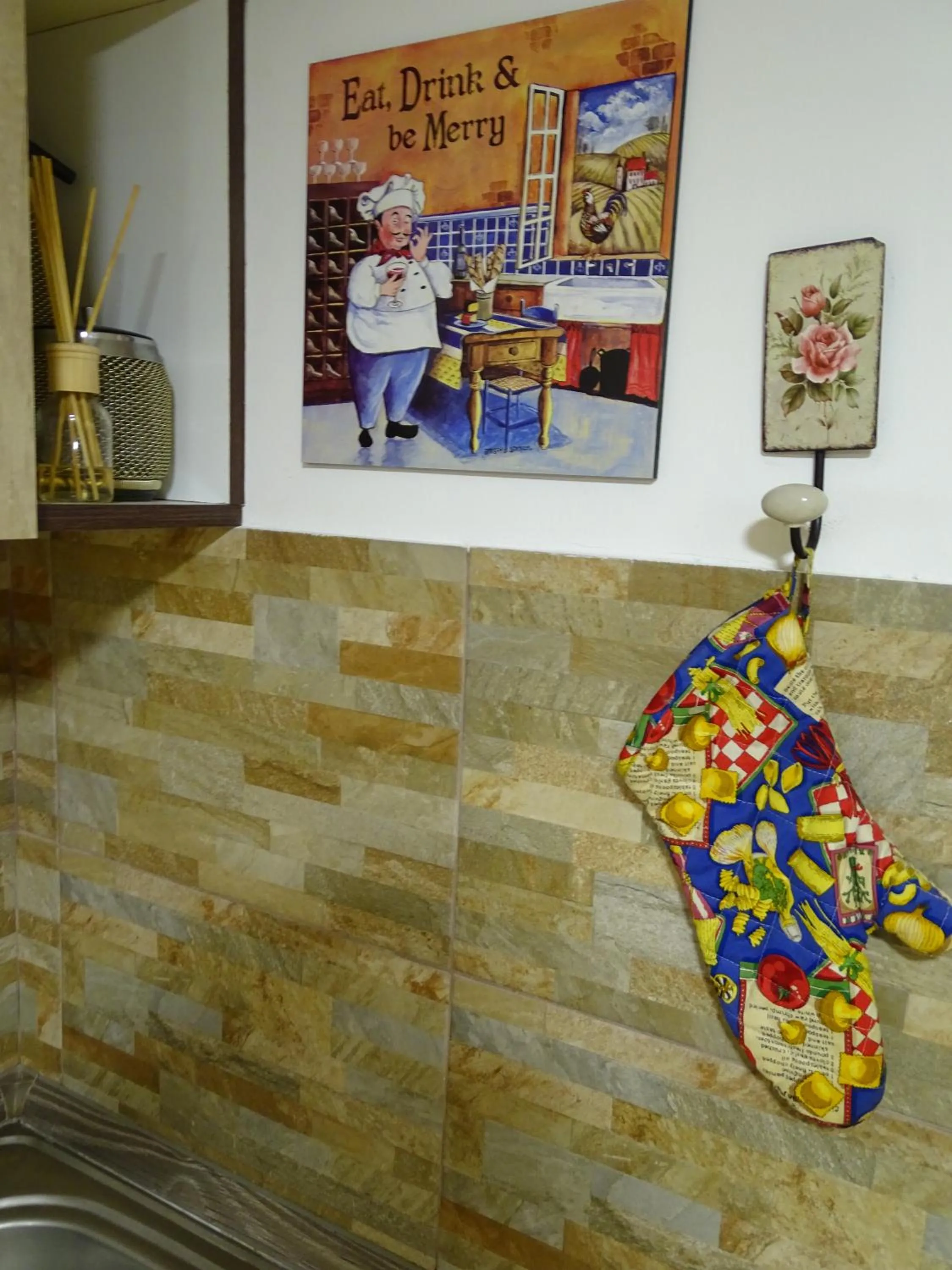 Kitchen or kitchenette in Meda Apartment