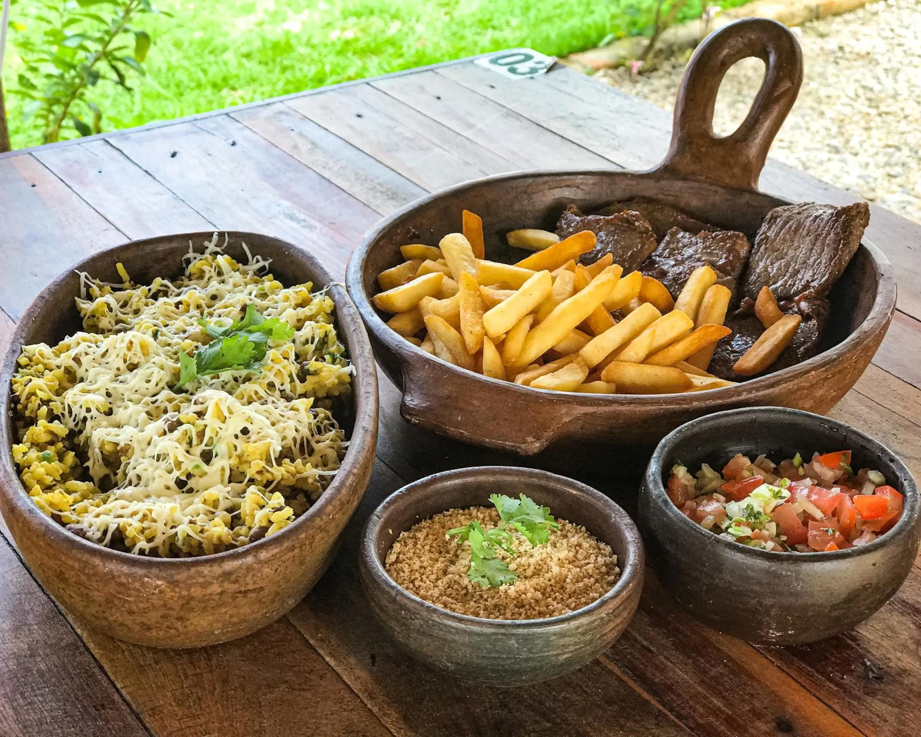 Food and drinks in Pousada Brasil Cumbuco