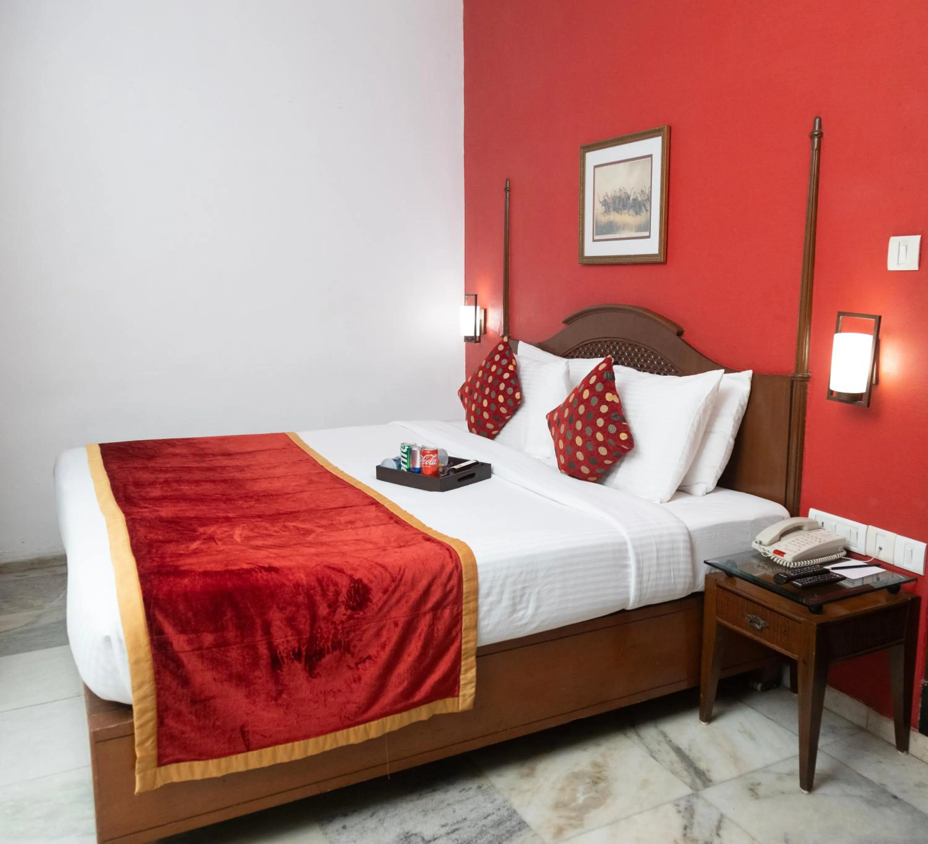 Bed in Ramee Guestline Hotel Dadar