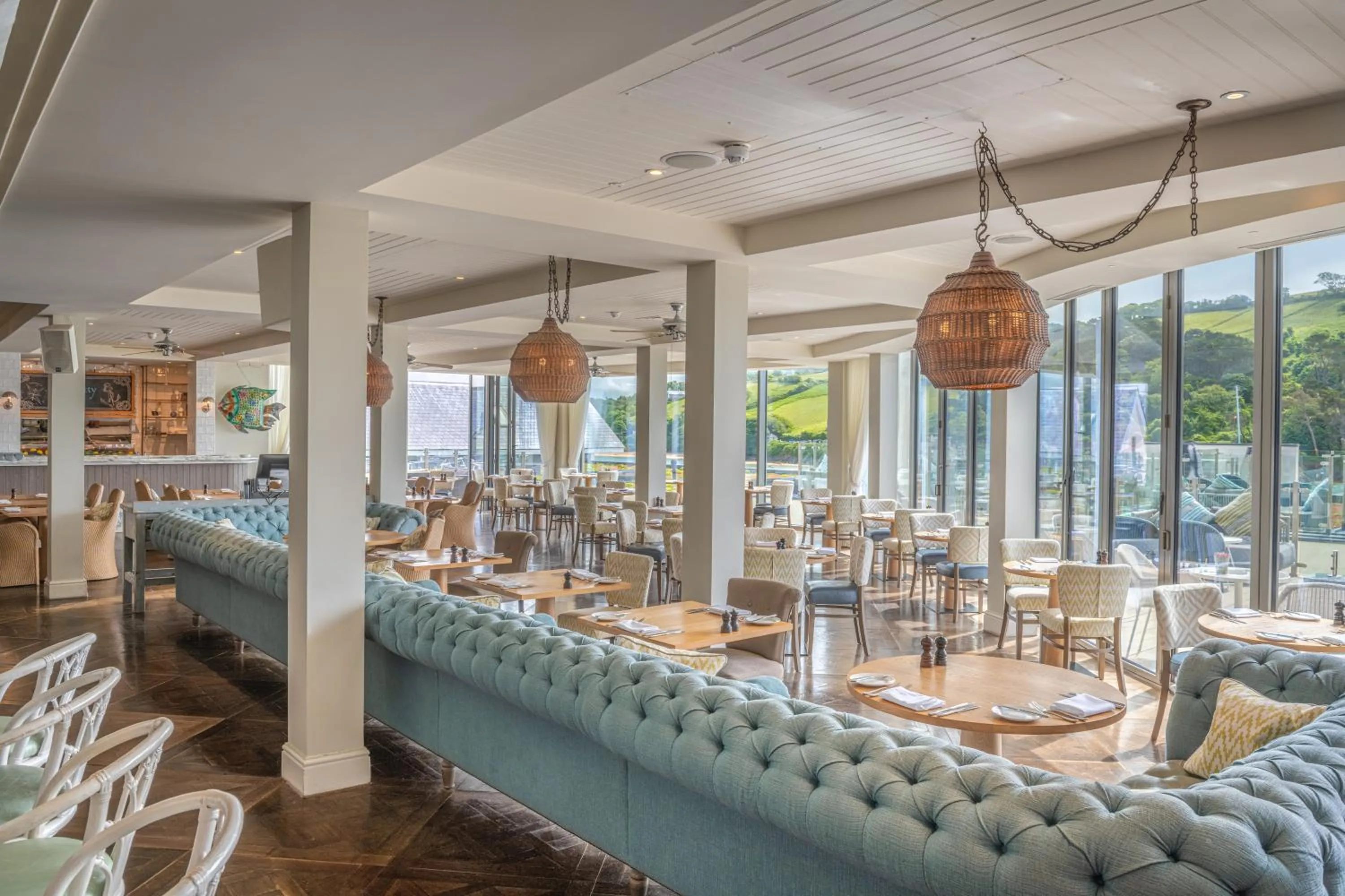 Restaurant/places to eat in Harbour Hotel & Spa Salcombe