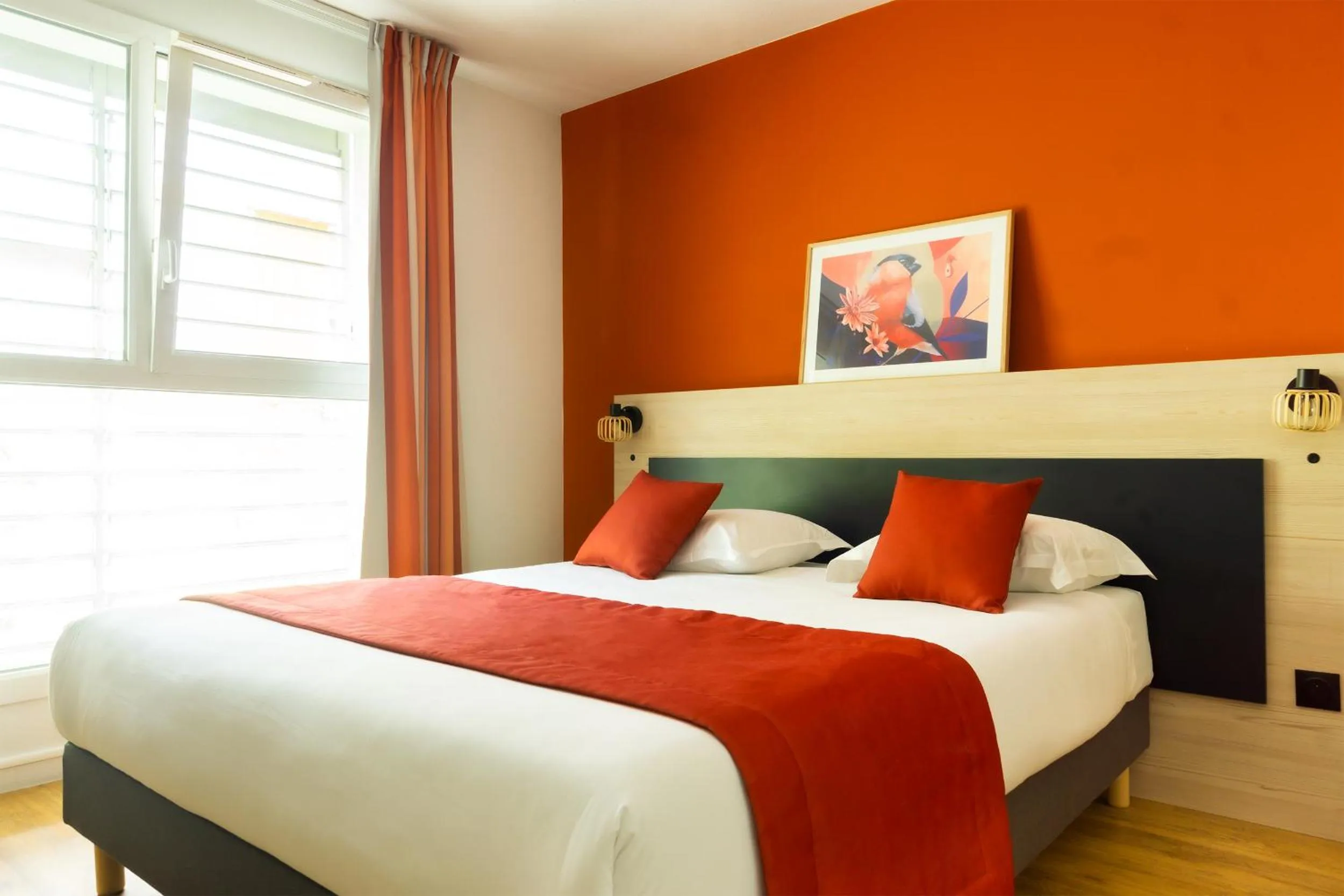 Photo of the whole room, Bed in City Résidence Bordeaux Centre