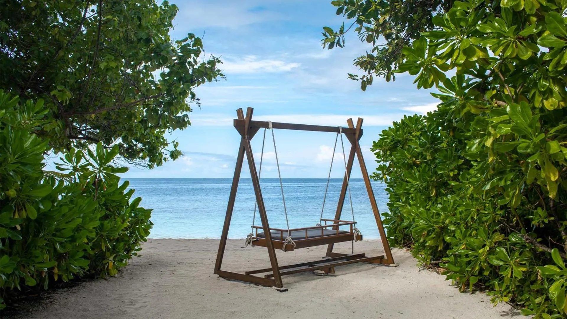 Natural landscape in Dhawa Ihuru, part of Banyan Group