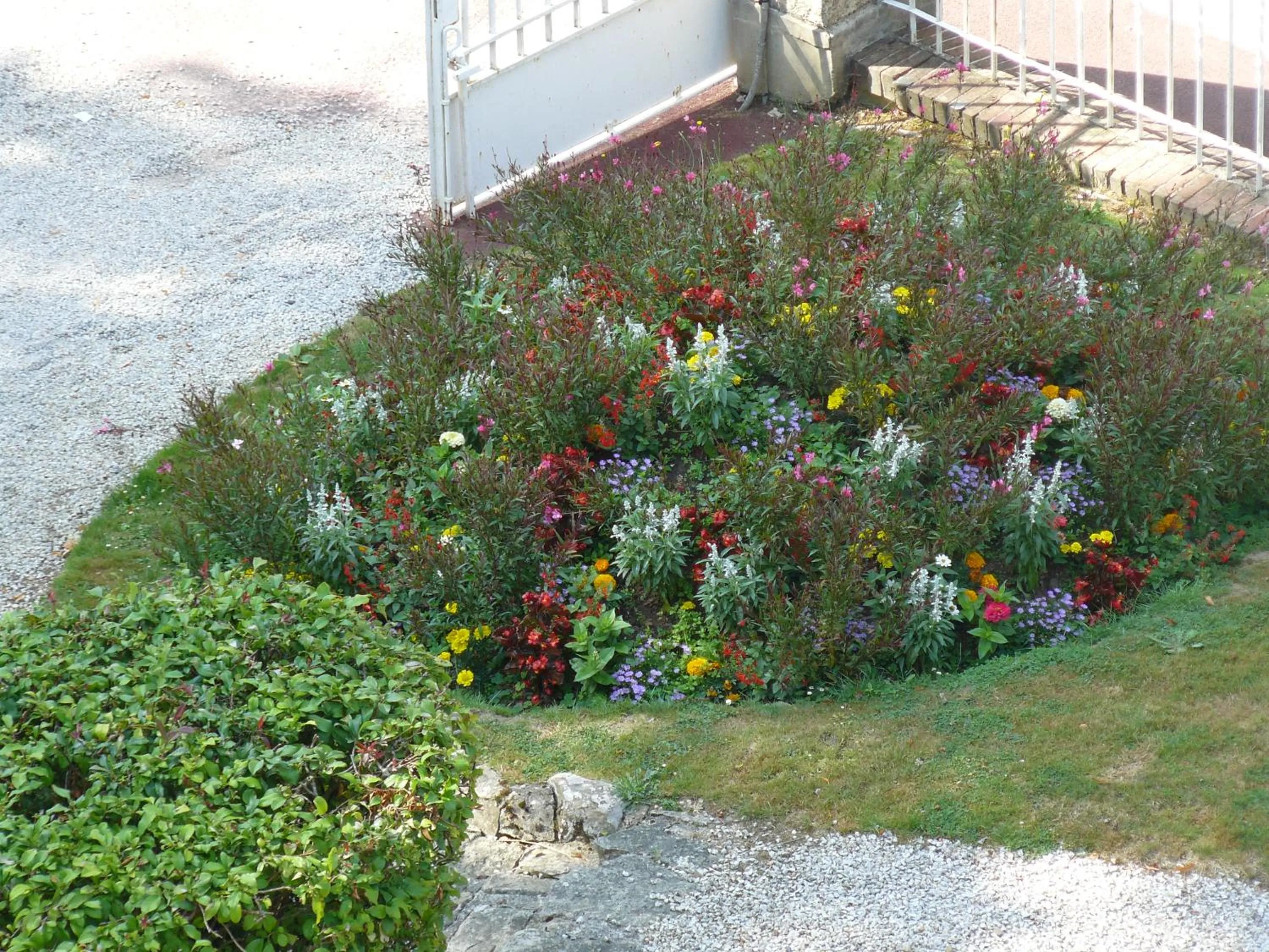 Garden view in La Villa Bois Joli HOTEL RESTAURANT