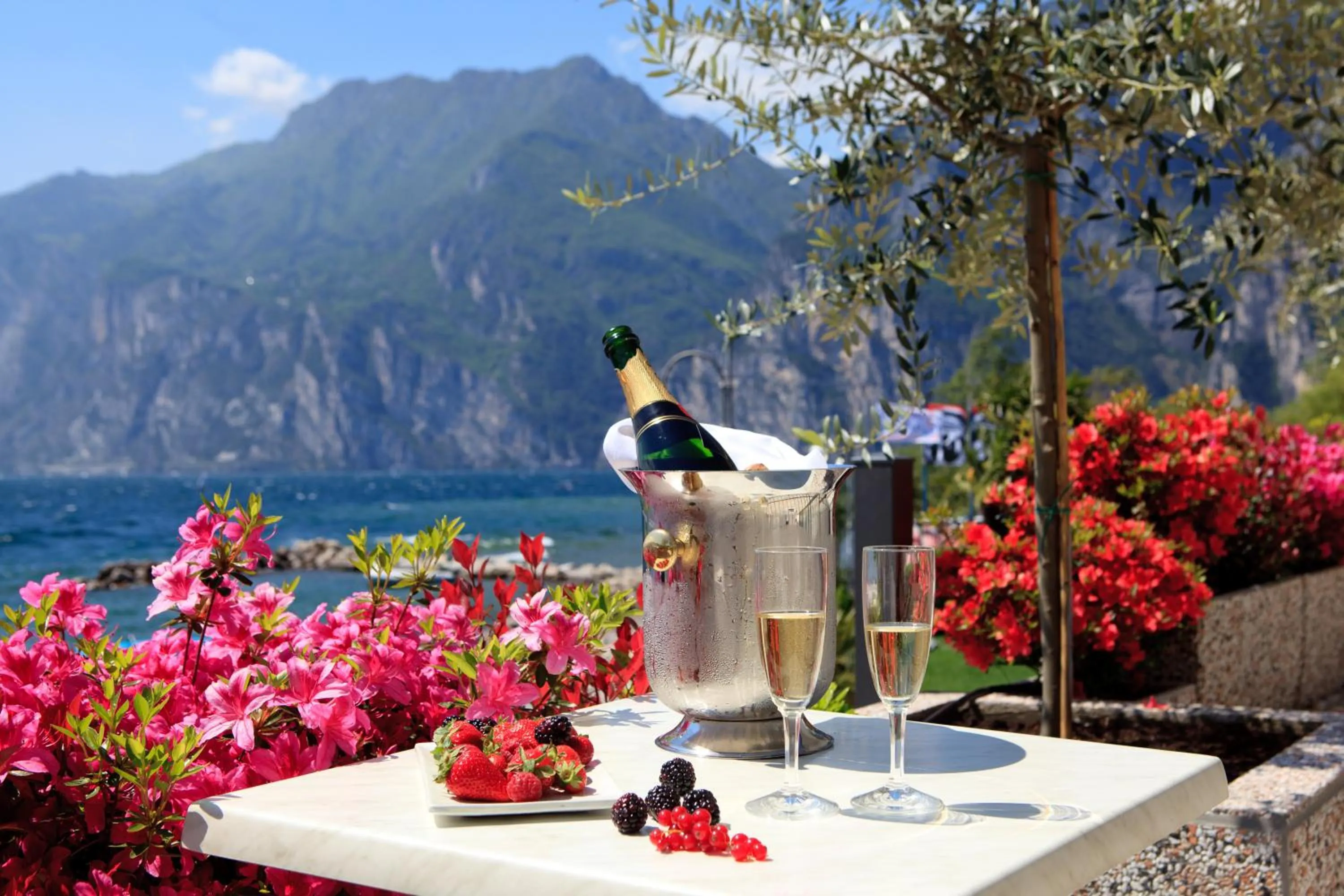 Balcony/Terrace in Hotel Lido Blu - Surf & Bike