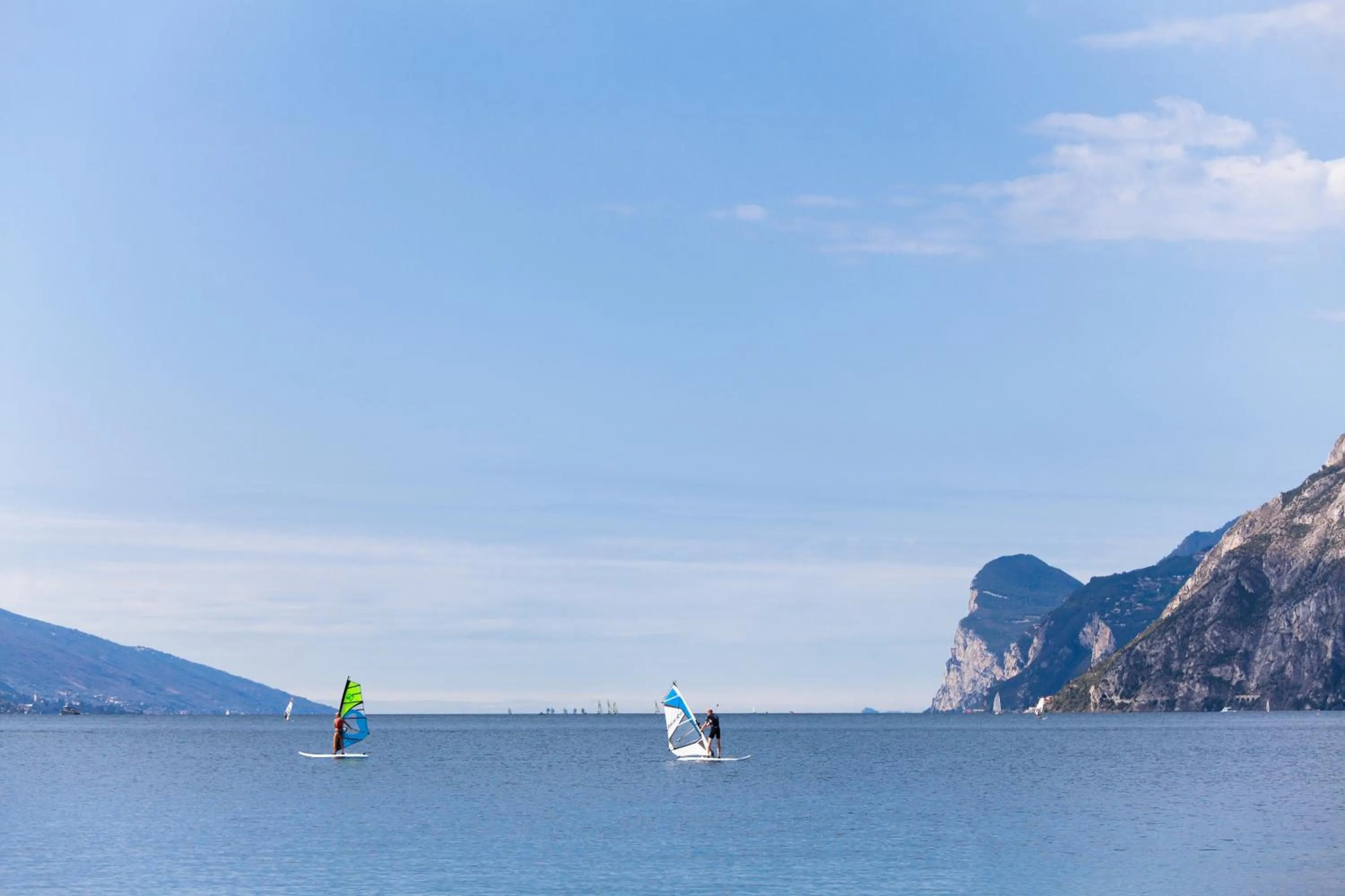 Lake view in Hotel Lido Blu - Surf & Bike