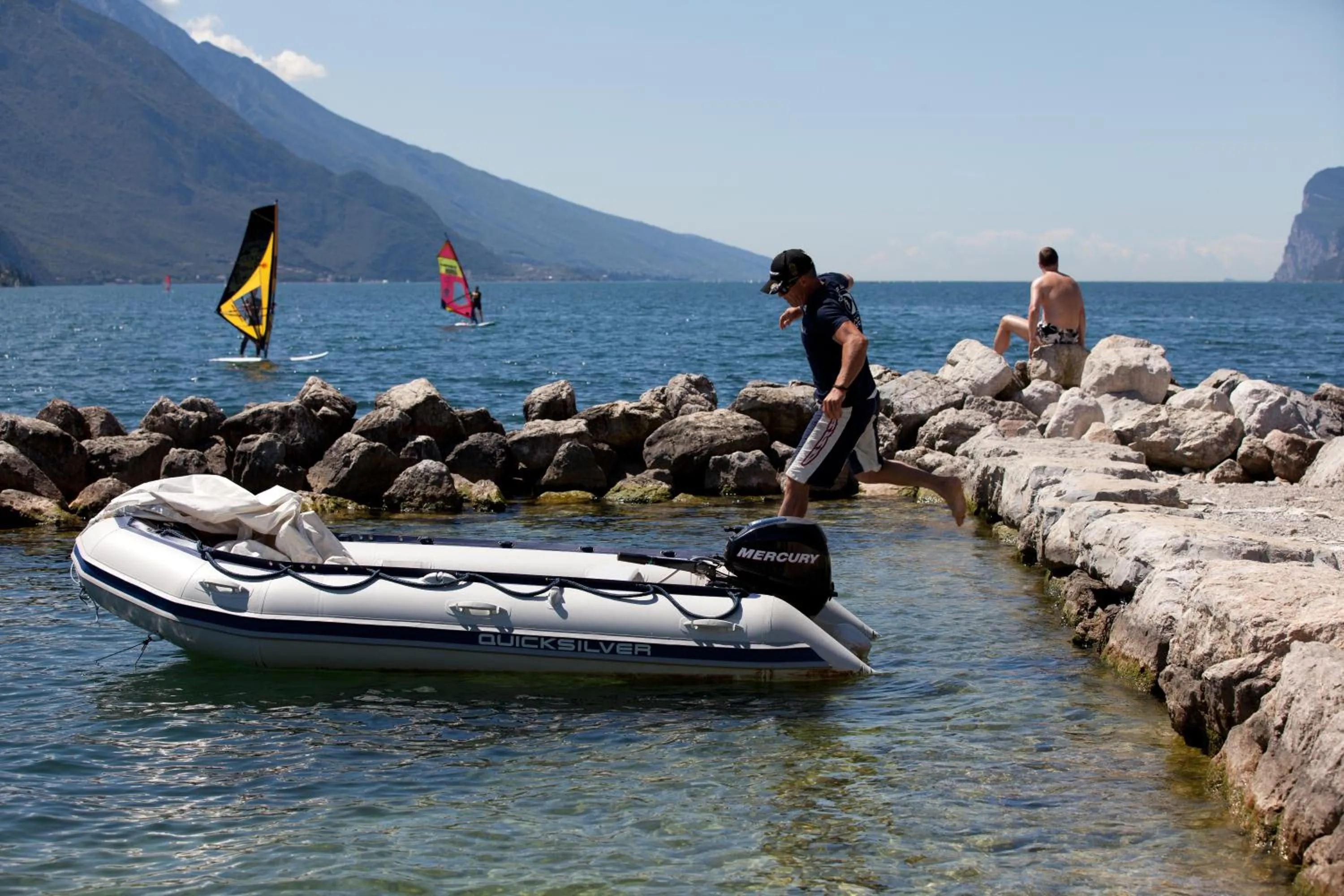 People in Hotel Lido Blu - Surf & Bike