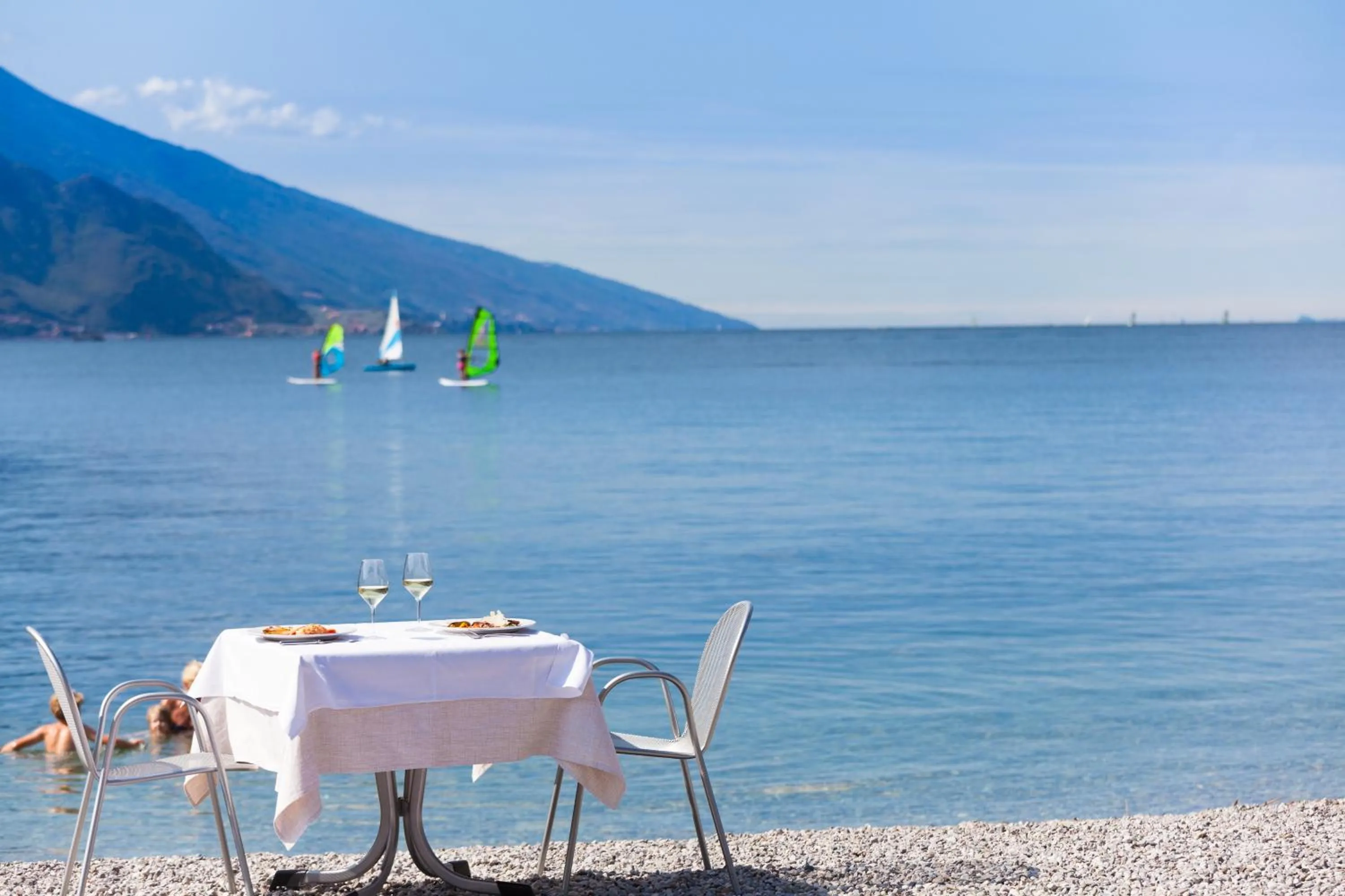Lake view in Hotel Lido Blu - Surf & Bike