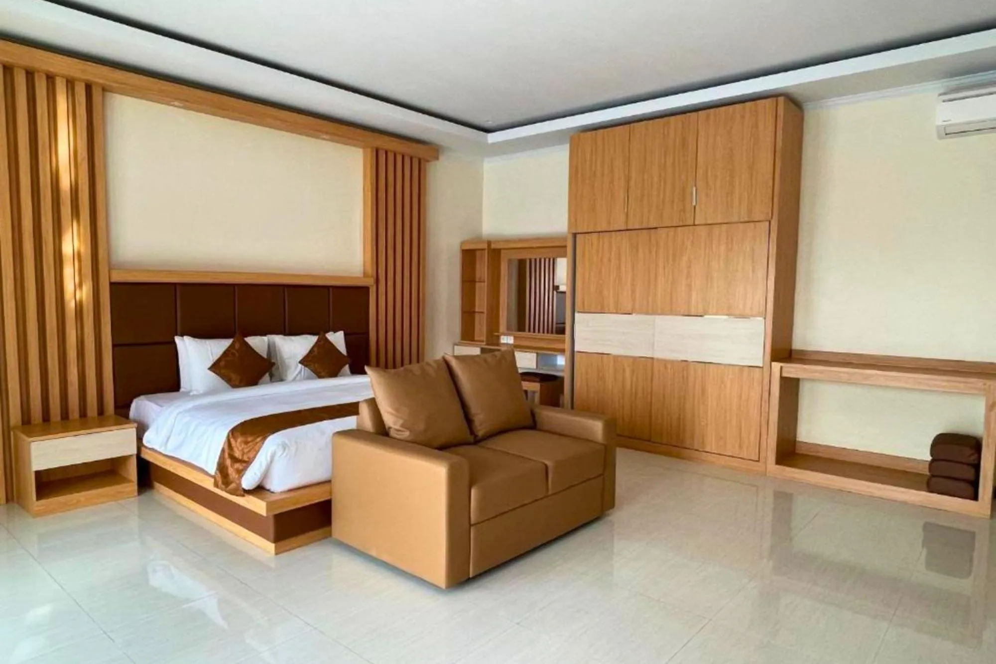 Bed in Semabu Hills Hotel Nusa Penida