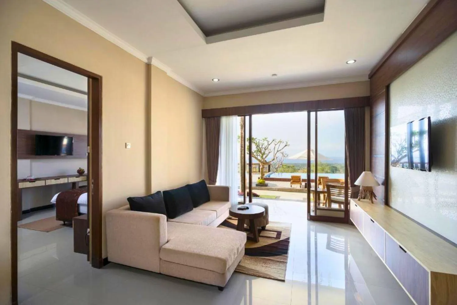 Property building, Bed in Semabu Hills Hotel Nusa Penida
