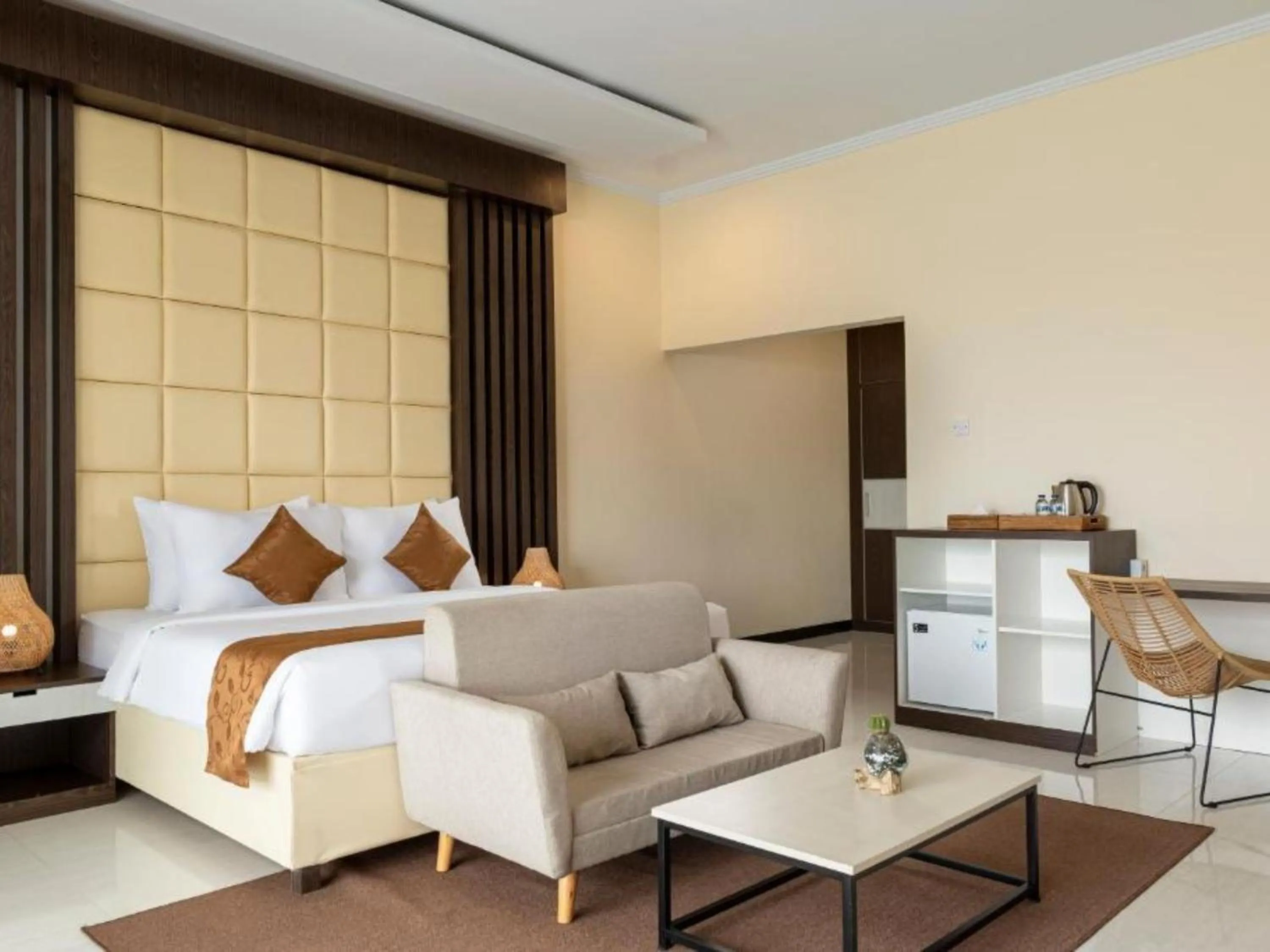 Bed in Semabu Hills Hotel Nusa Penida