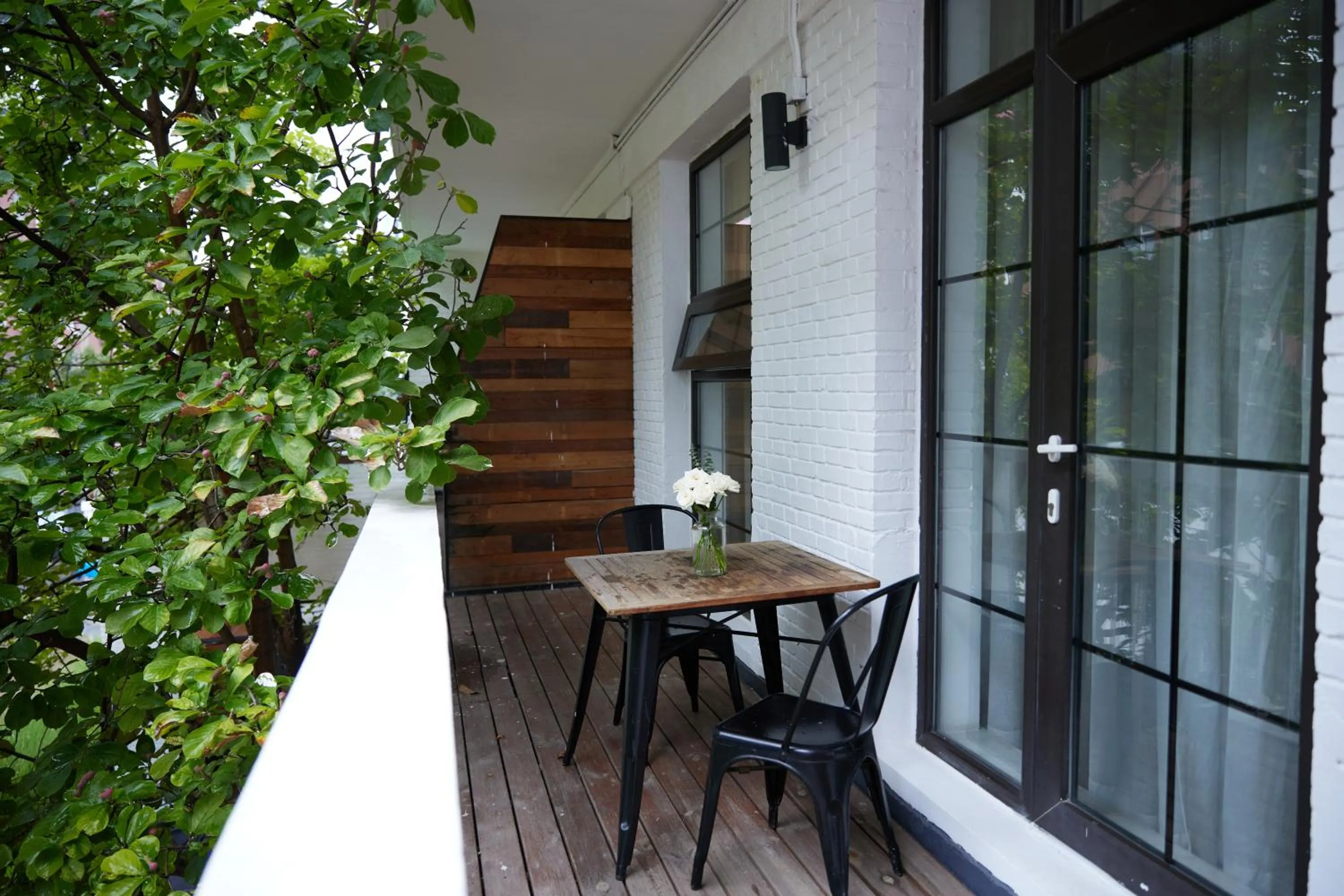 Garden view in Yi Stack Hotel Beijing