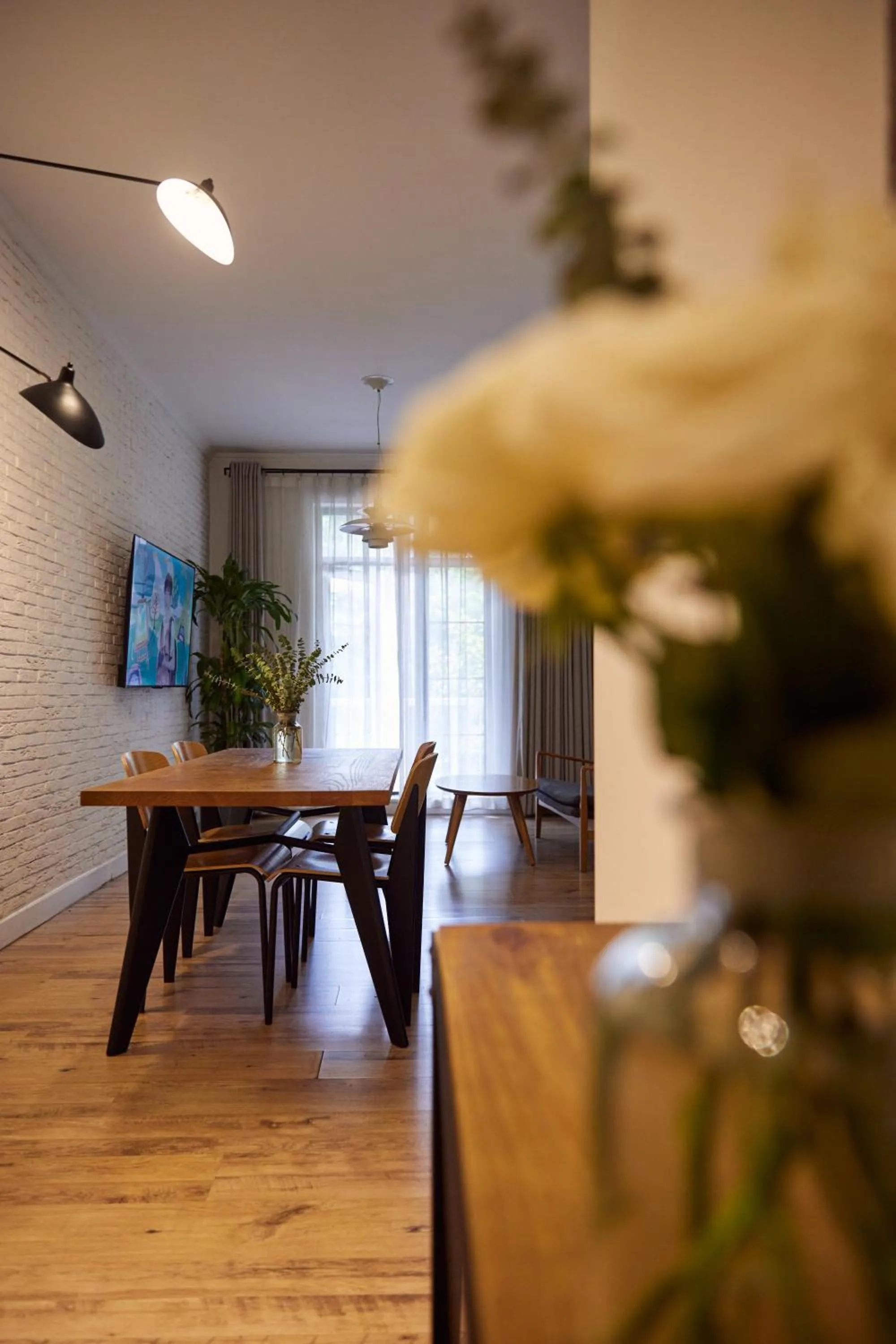 Living room in Yi Stack Hotel Beijing