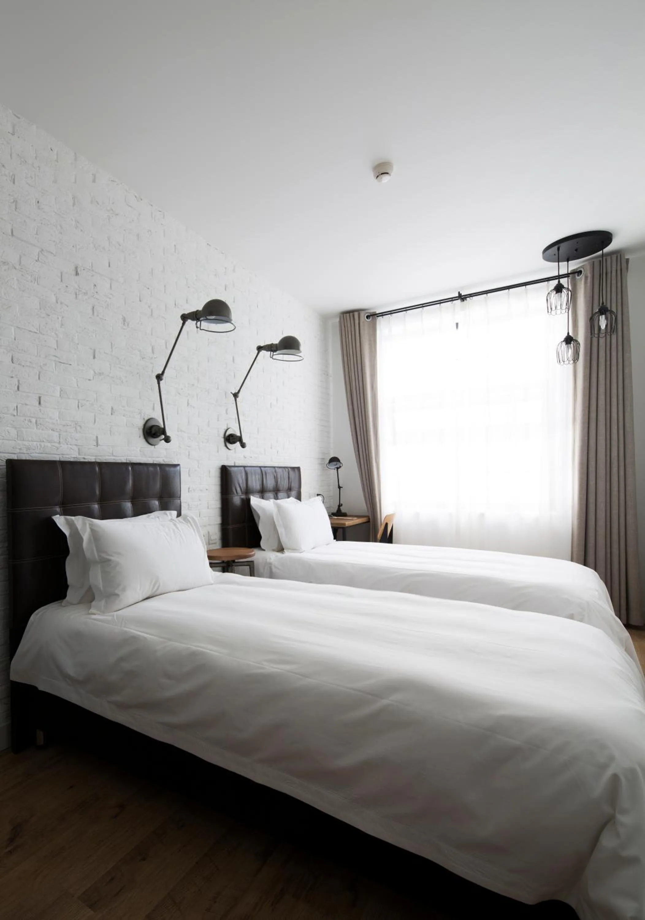 Bed in Yi Stack Hotel Beijing