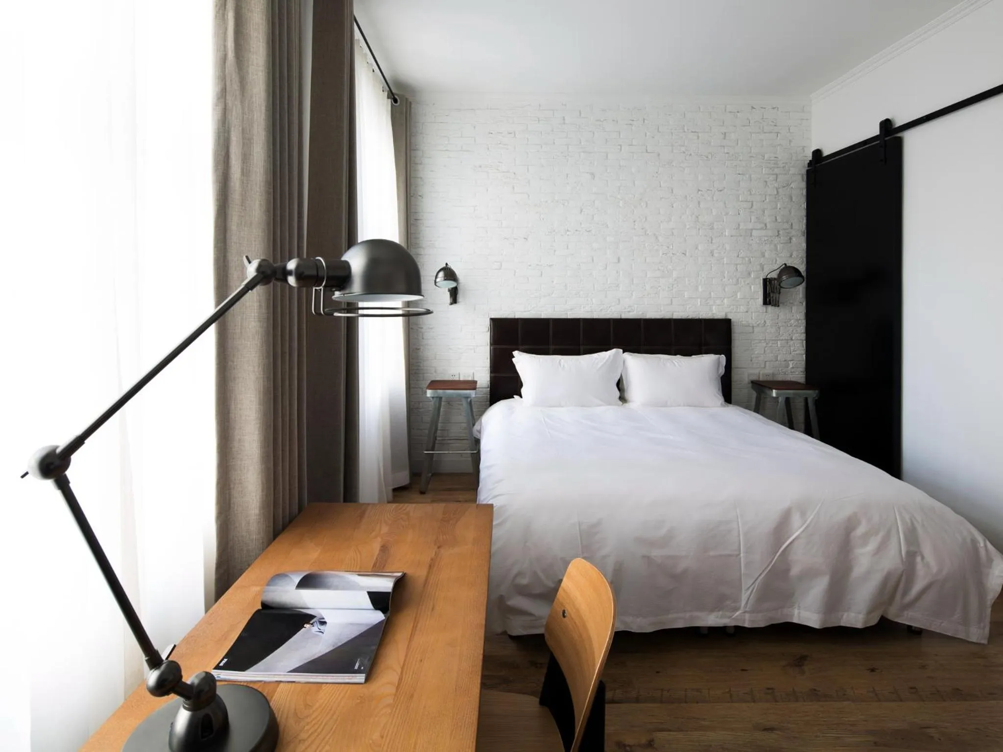 Bedroom, Bed in Yi Stack Hotel Beijing