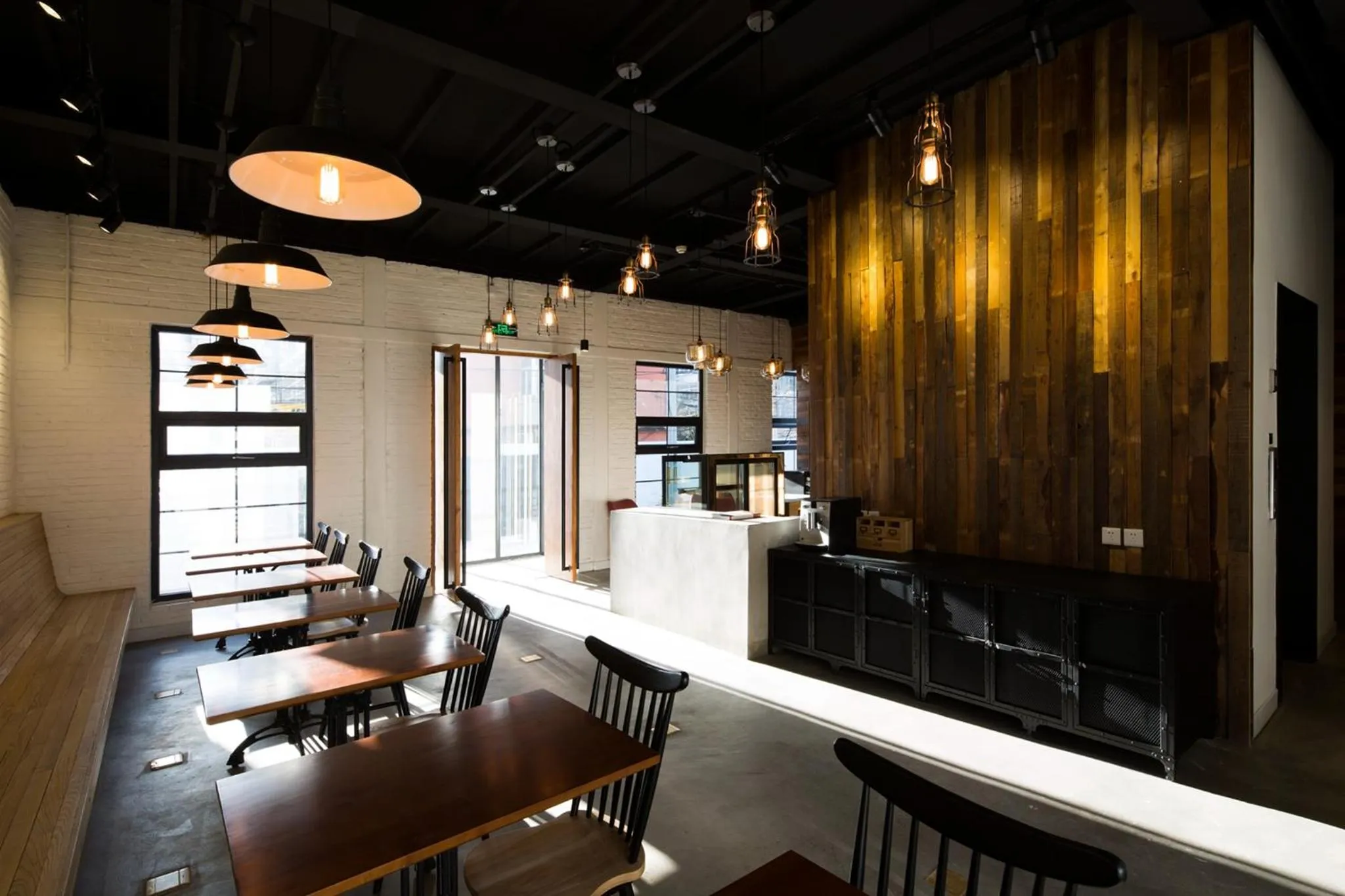 Seating area in Yi Stack Hotel Beijing
