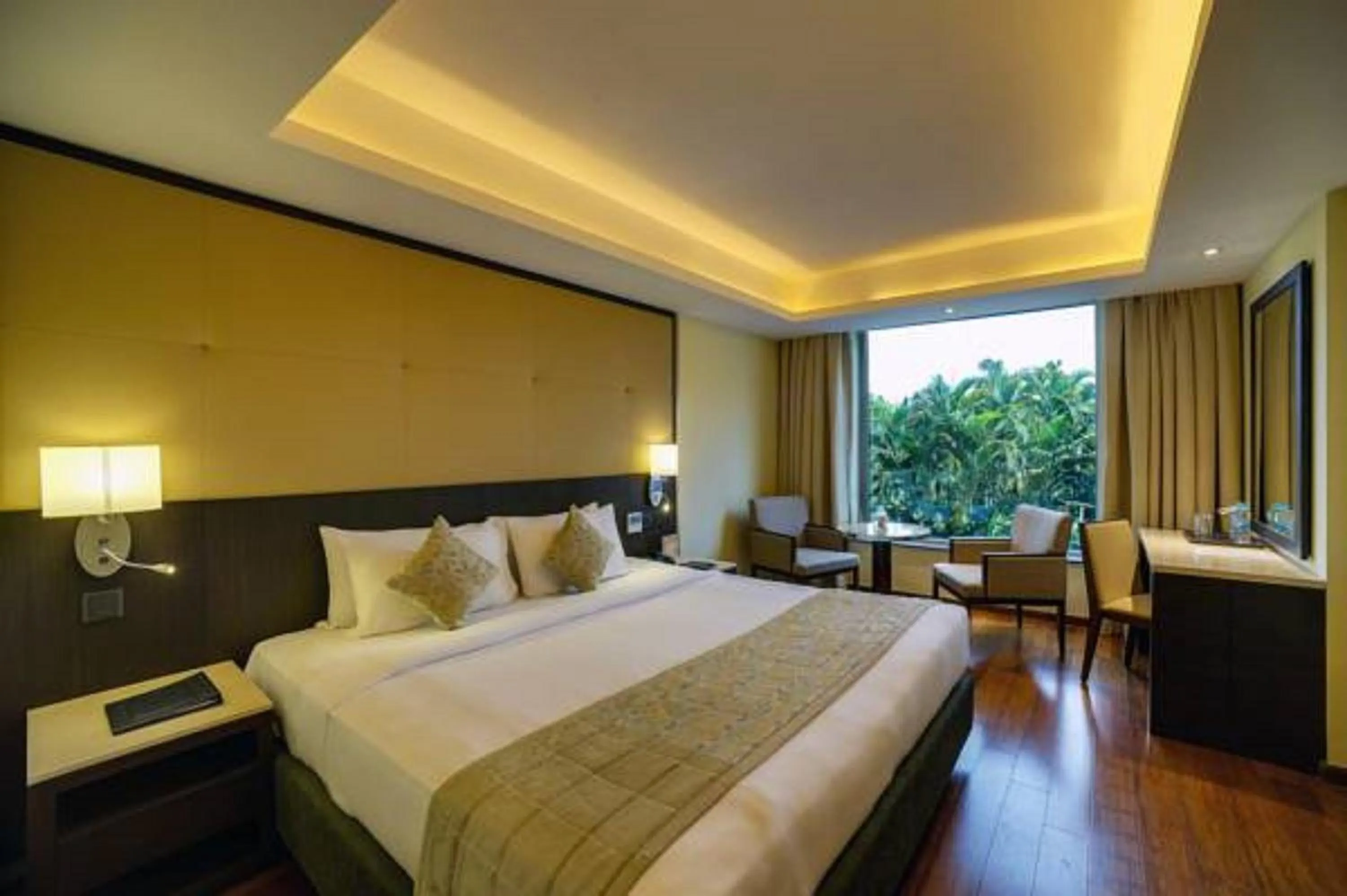 Bedroom, Bed in Ramee Guestline Hotel Bangalore