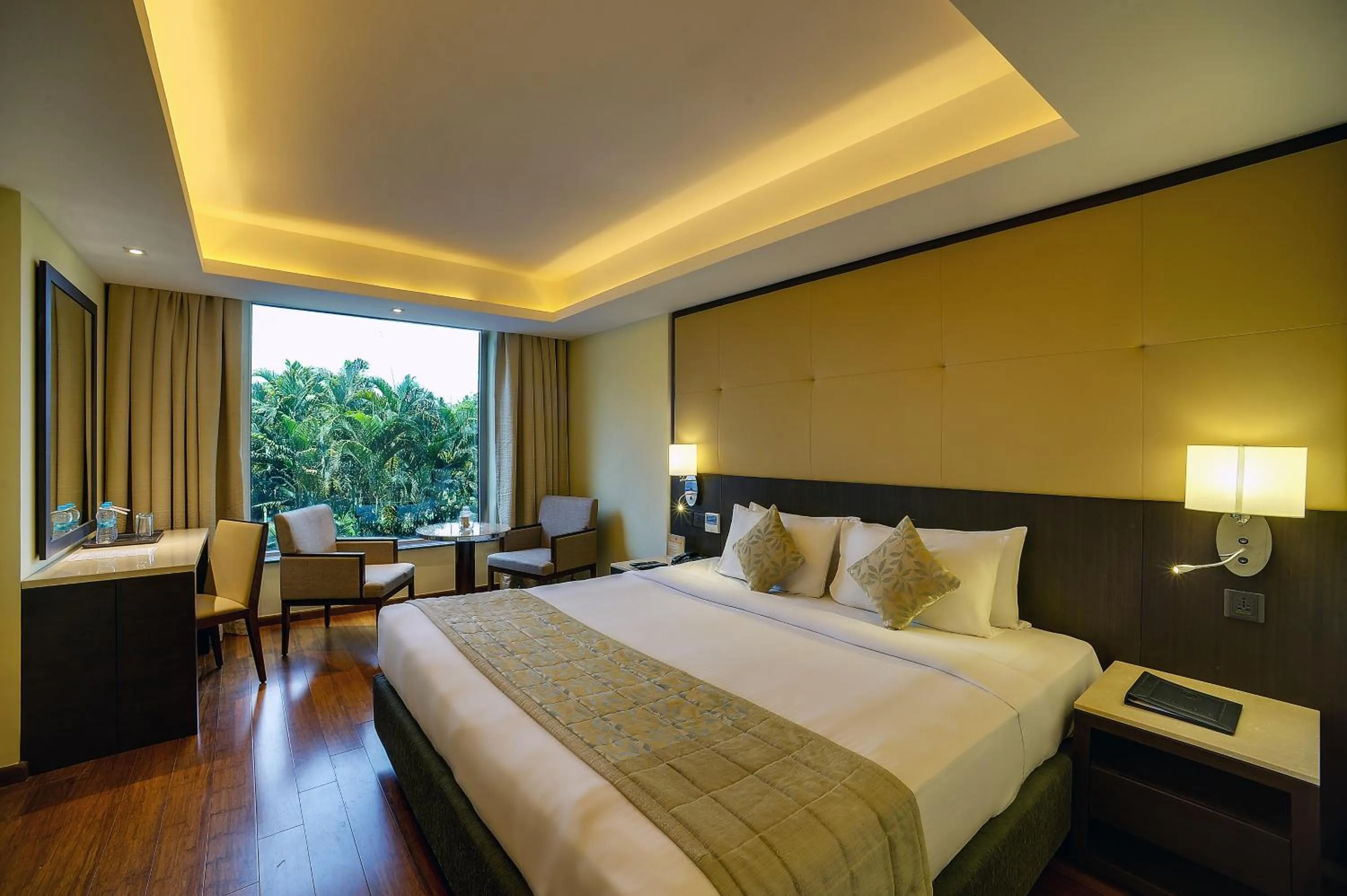 Bedroom, Bed in Ramee Guestline Hotel Bangalore