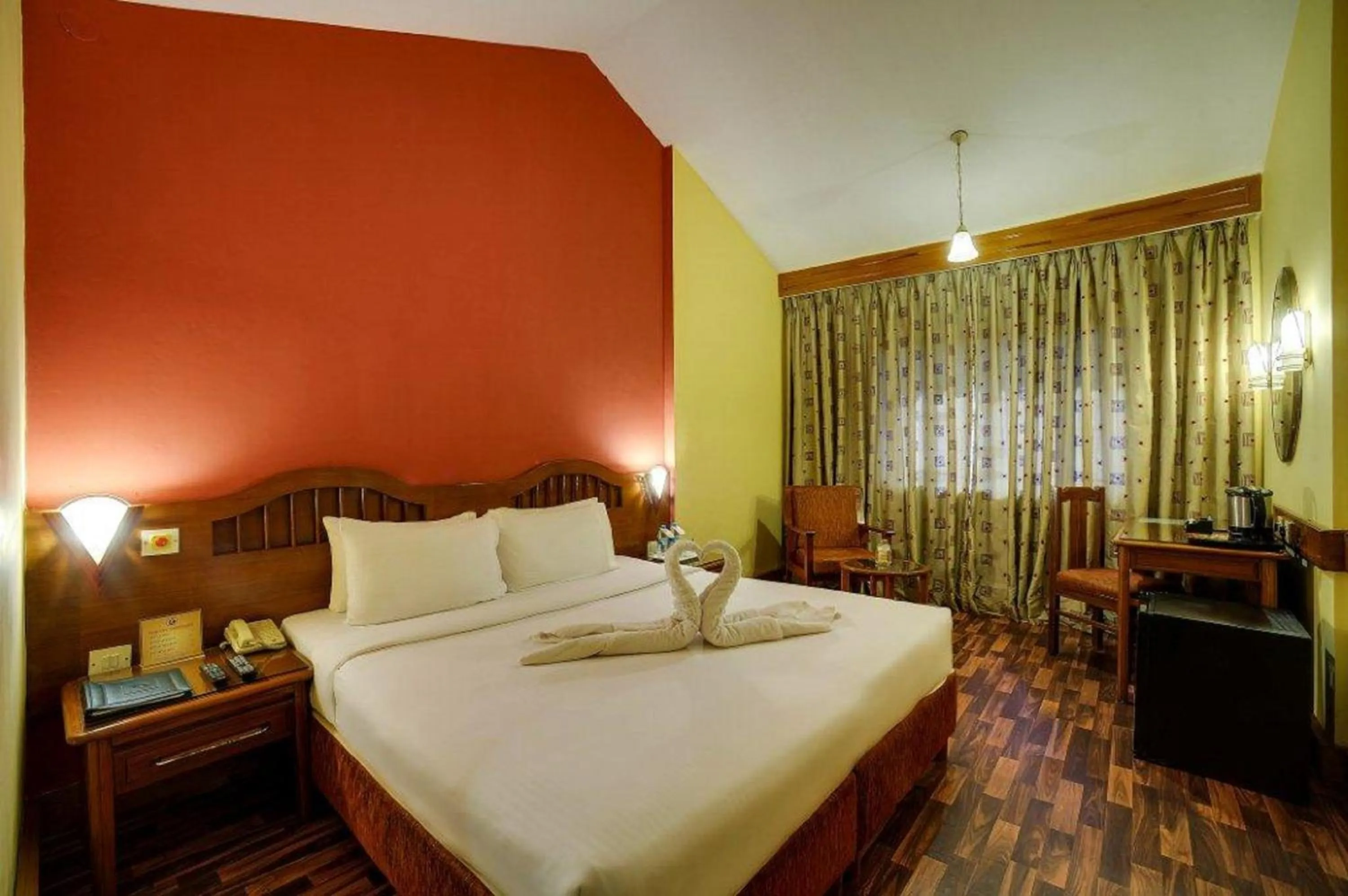 Bedroom, Bed in Ramee Guestline Hotel Bangalore