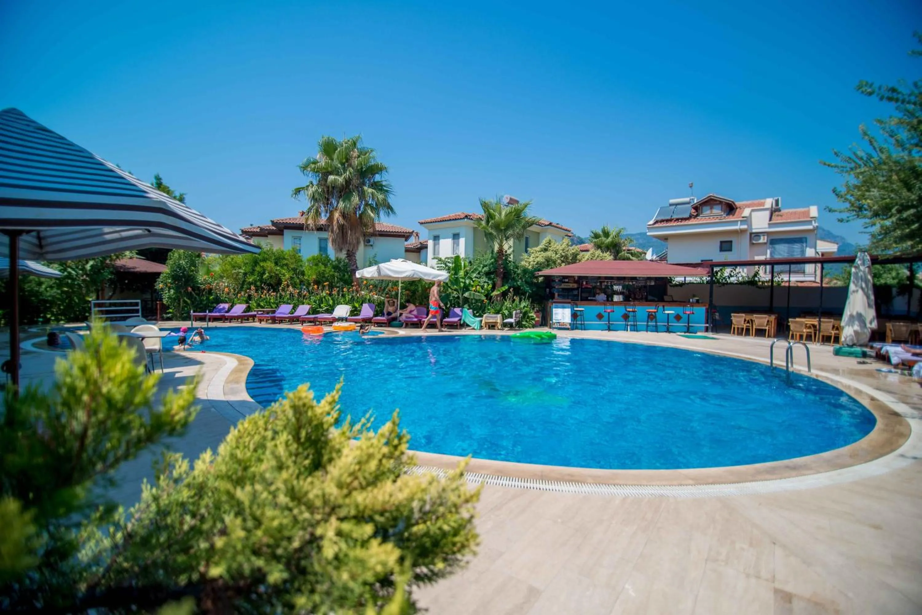 Pool view in Konak Su Hotel