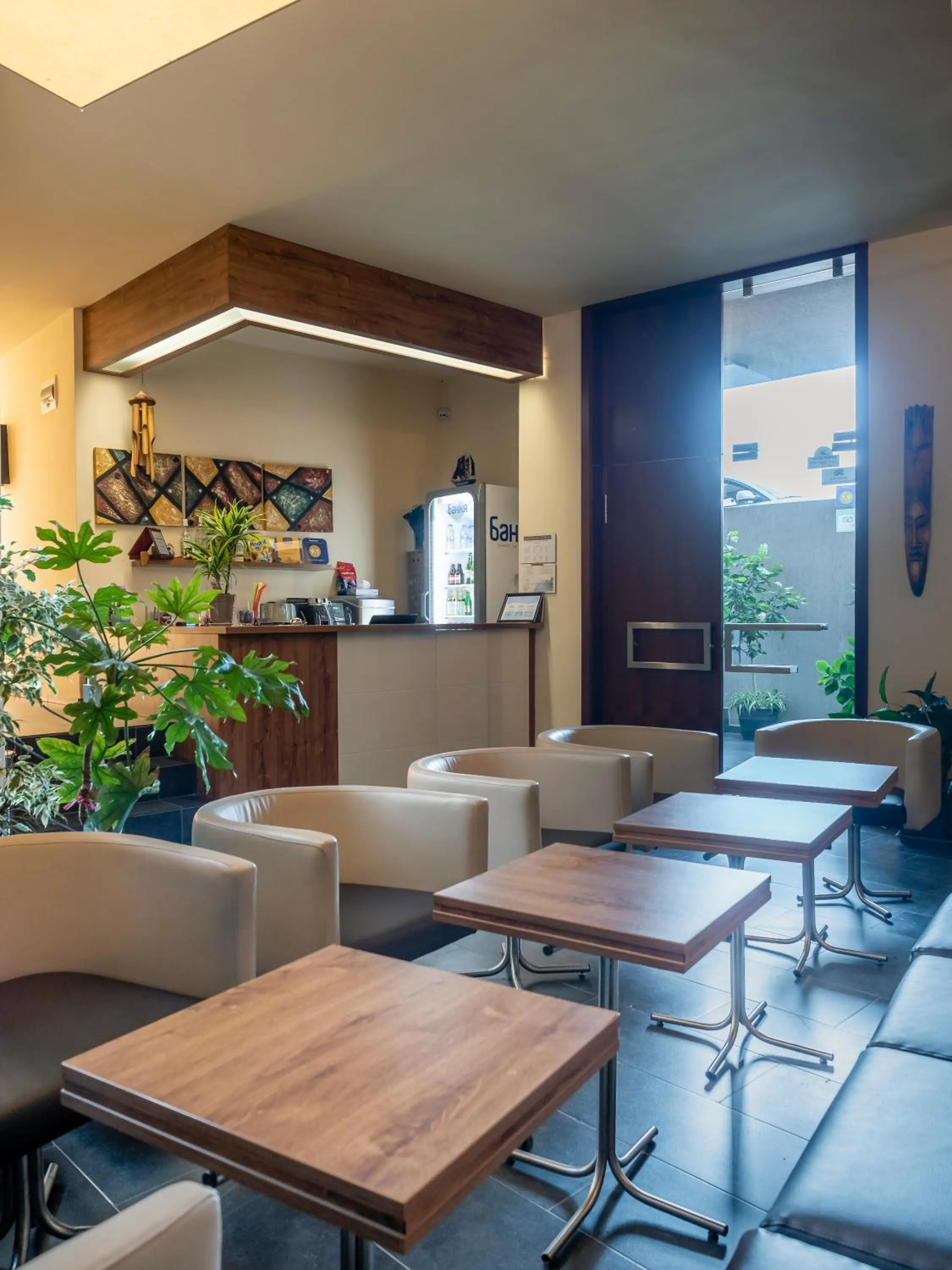 Lobby or reception in Design Hotel Logatero