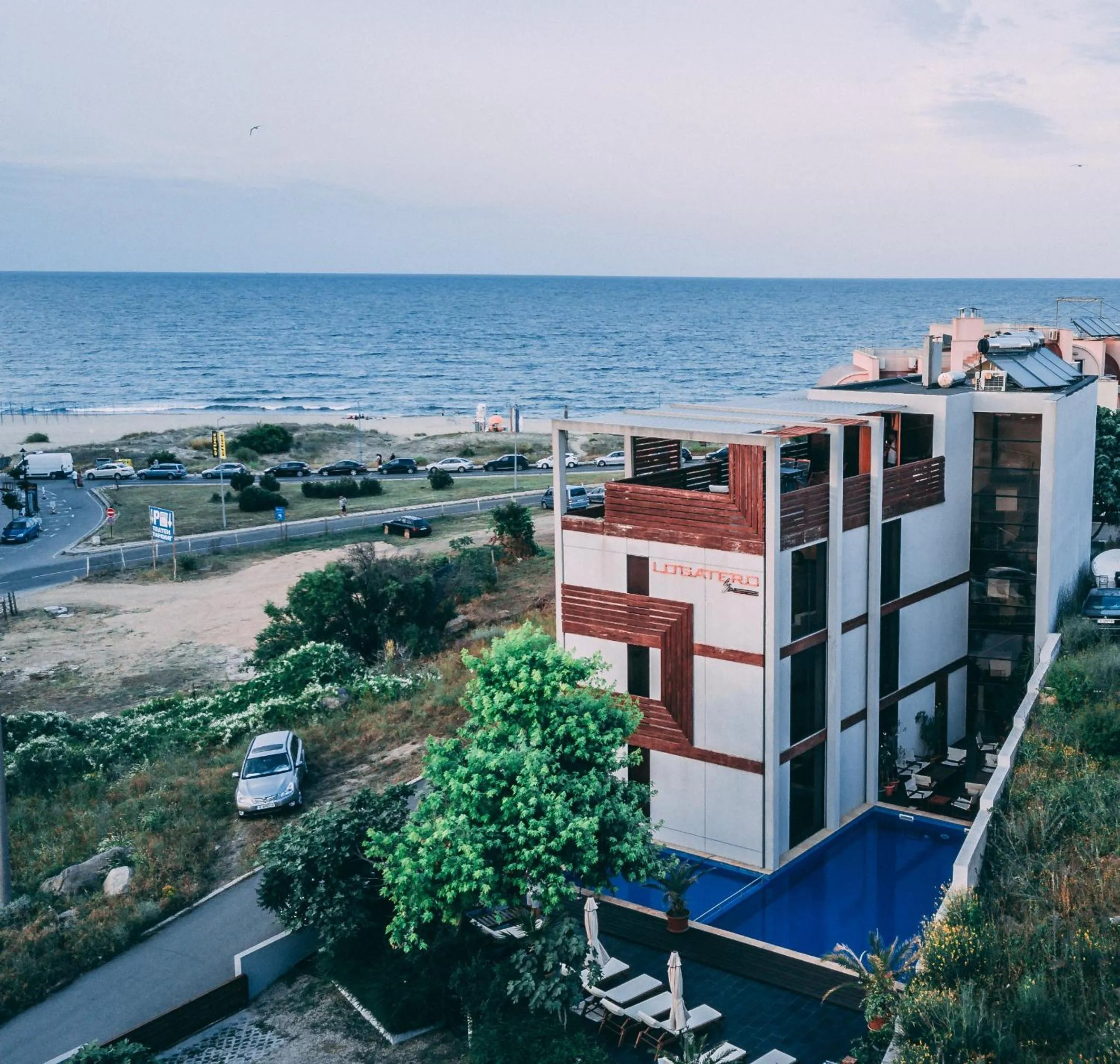 Bird's eye view in Design Hotel Logatero