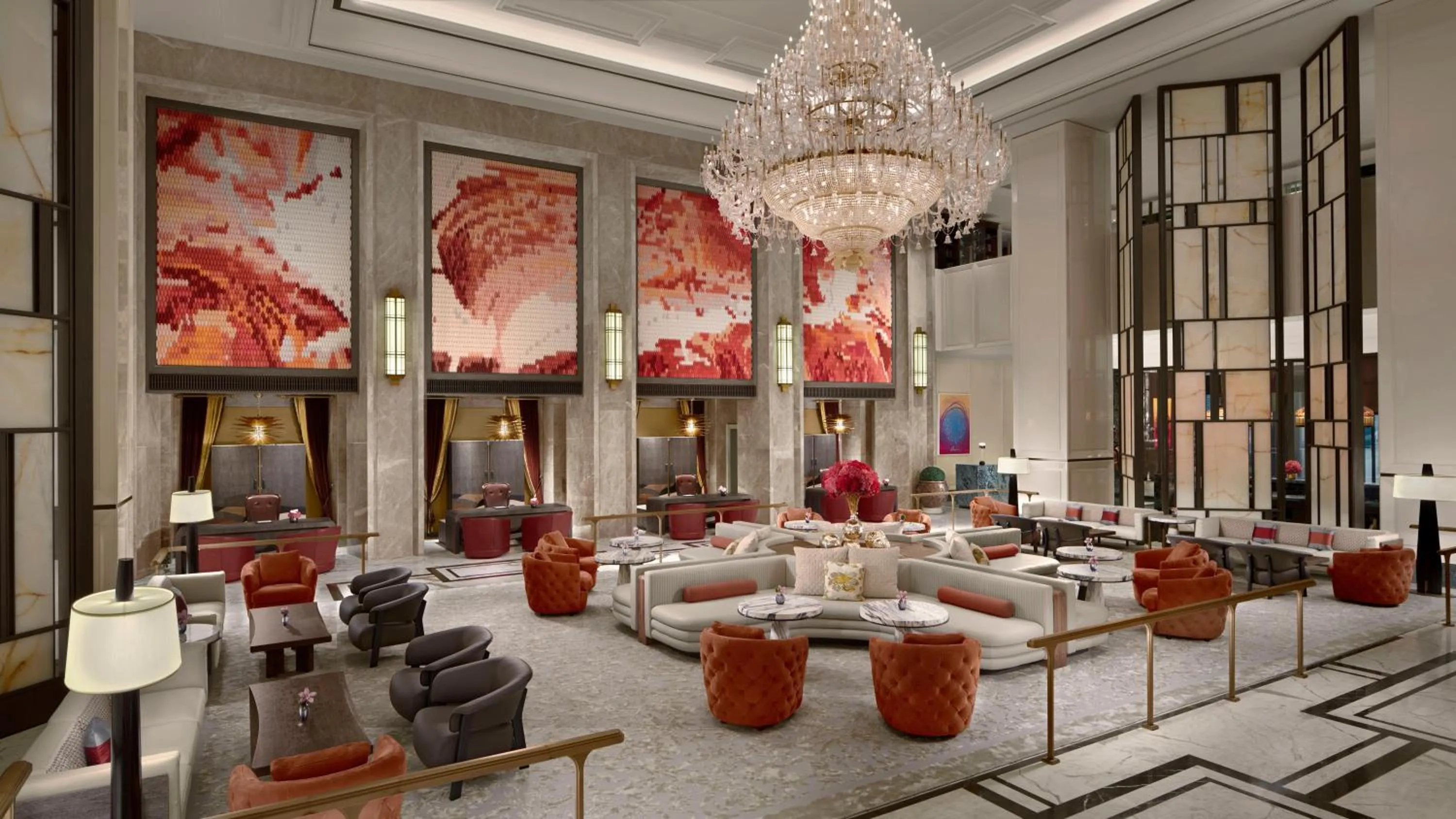Lobby or reception in The St Regis Shanghai Jingan