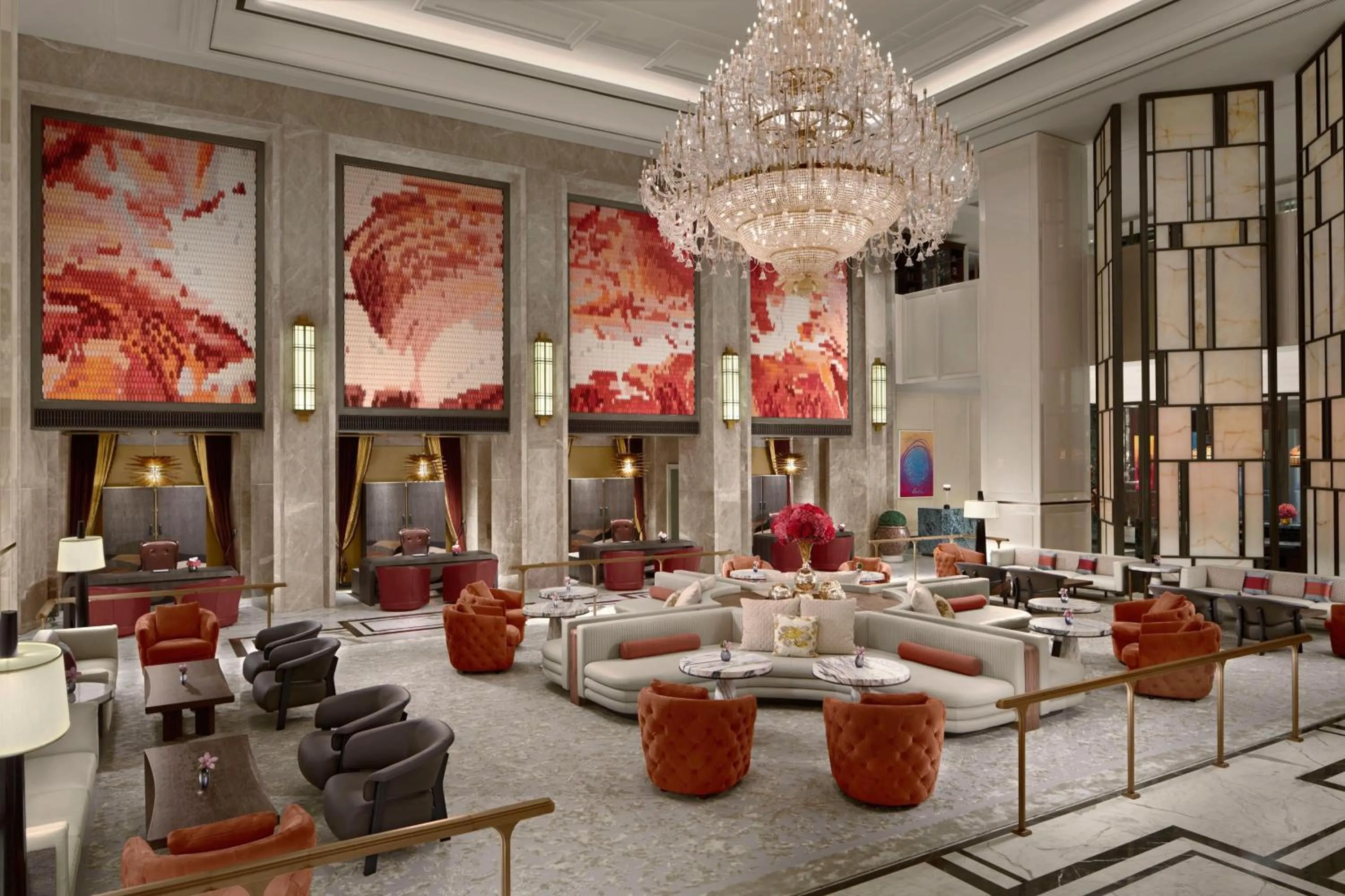 Lobby or reception in The St Regis Shanghai Jingan