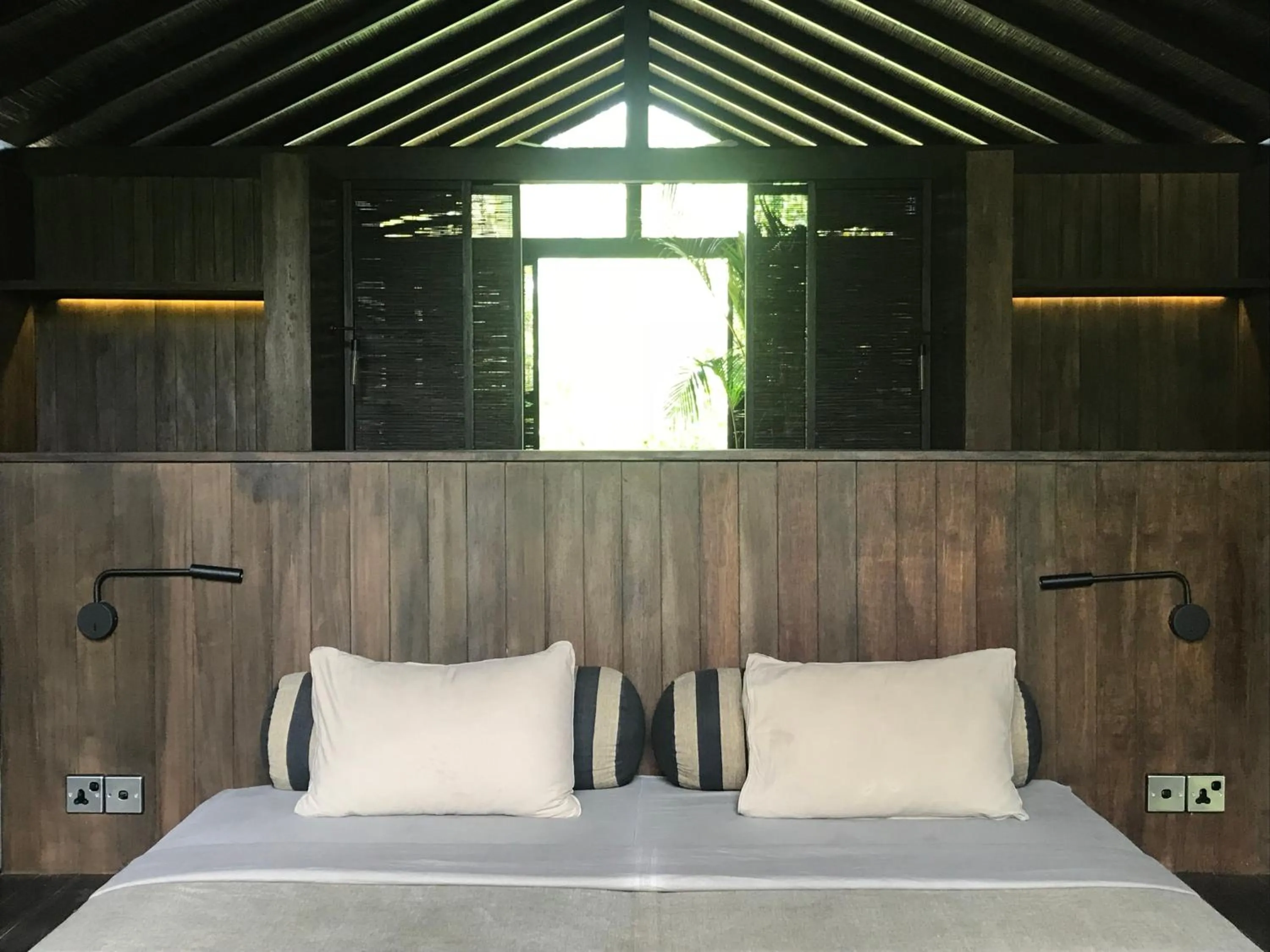 Bed in KAJU GREEN eco lodges
