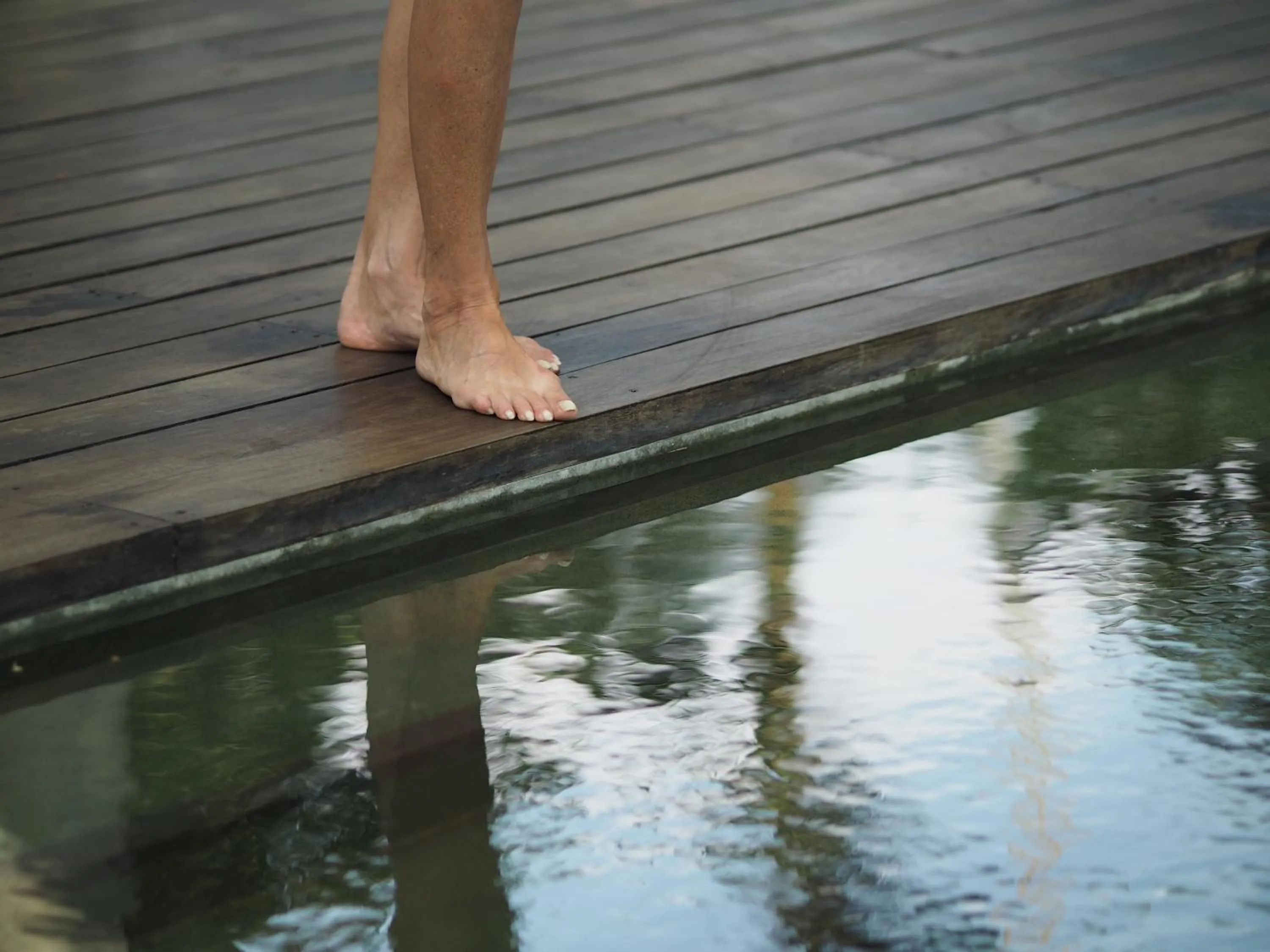 Swimming pool in KAJU GREEN eco lodges
