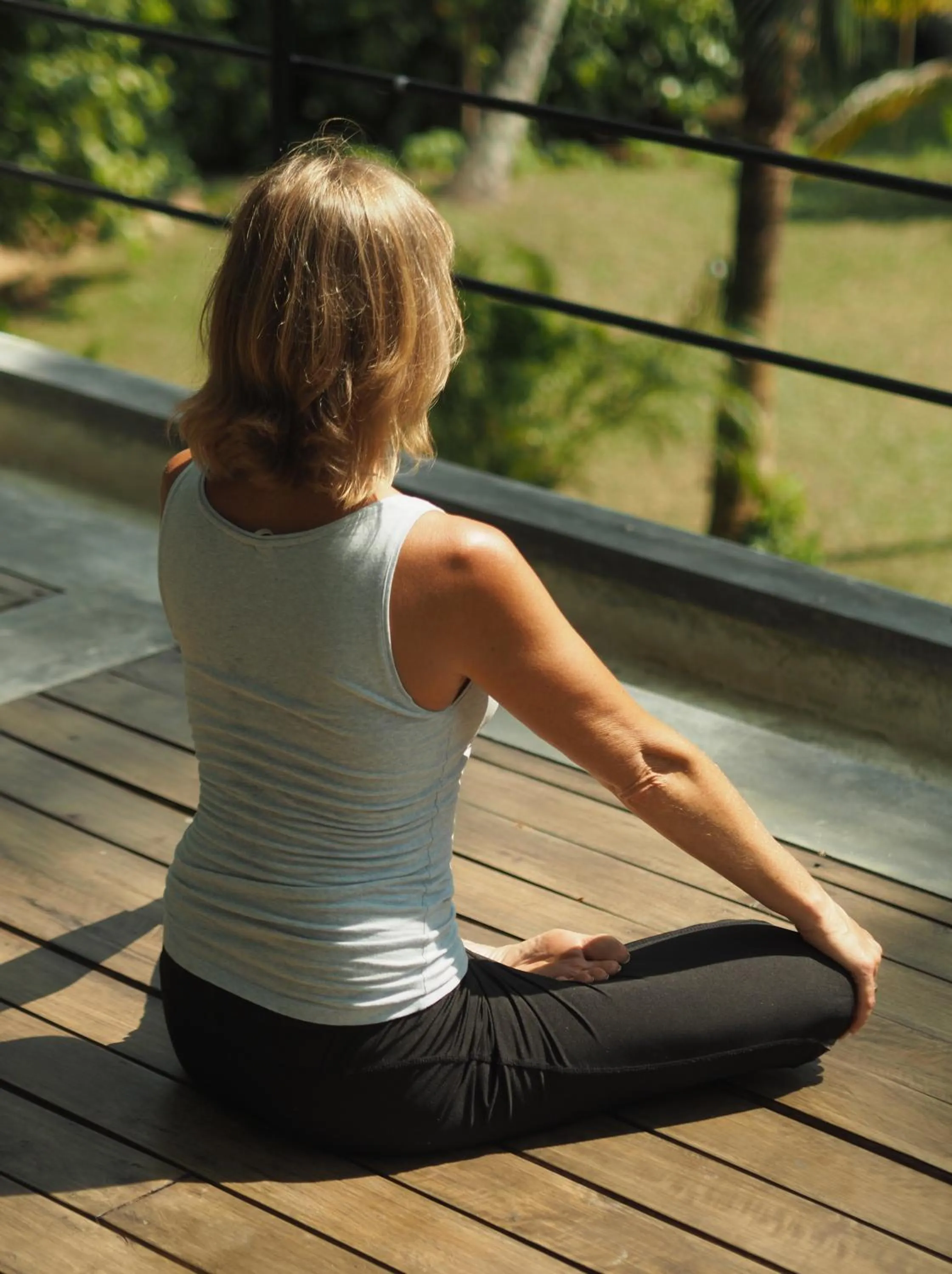 Balcony/Terrace in KAJU GREEN eco lodges