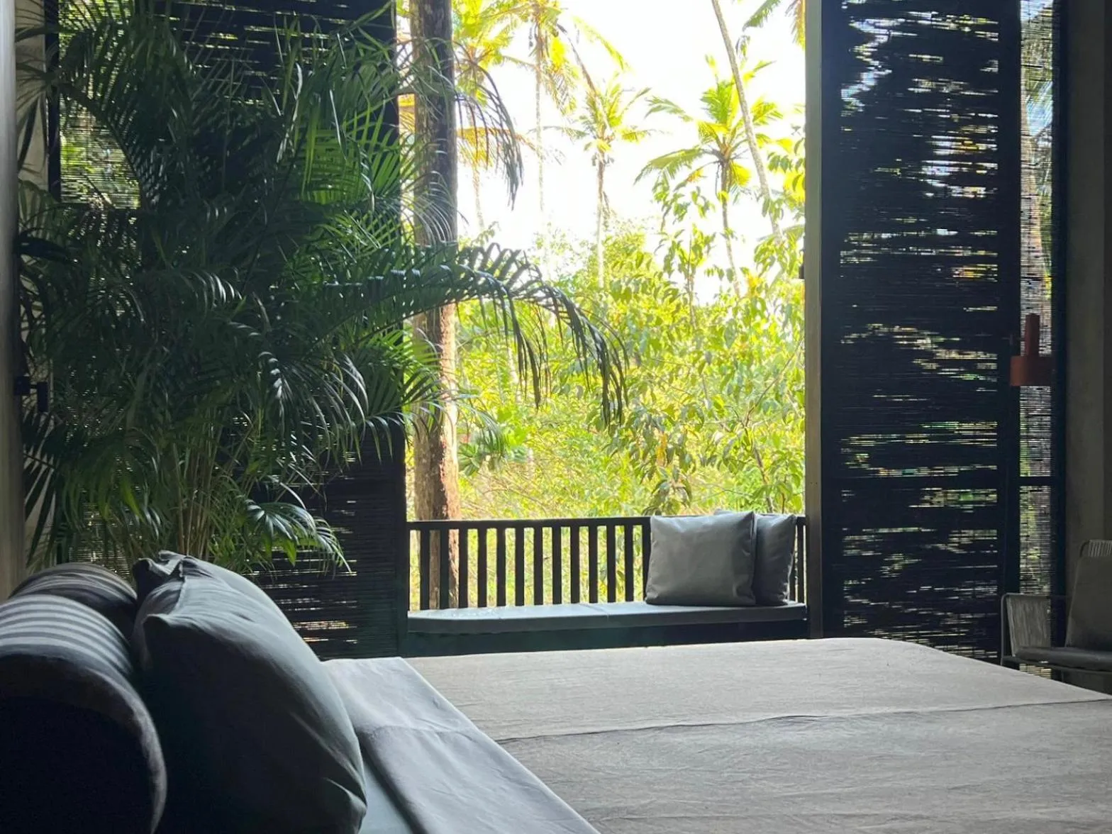 Bed in KAJU GREEN eco lodges