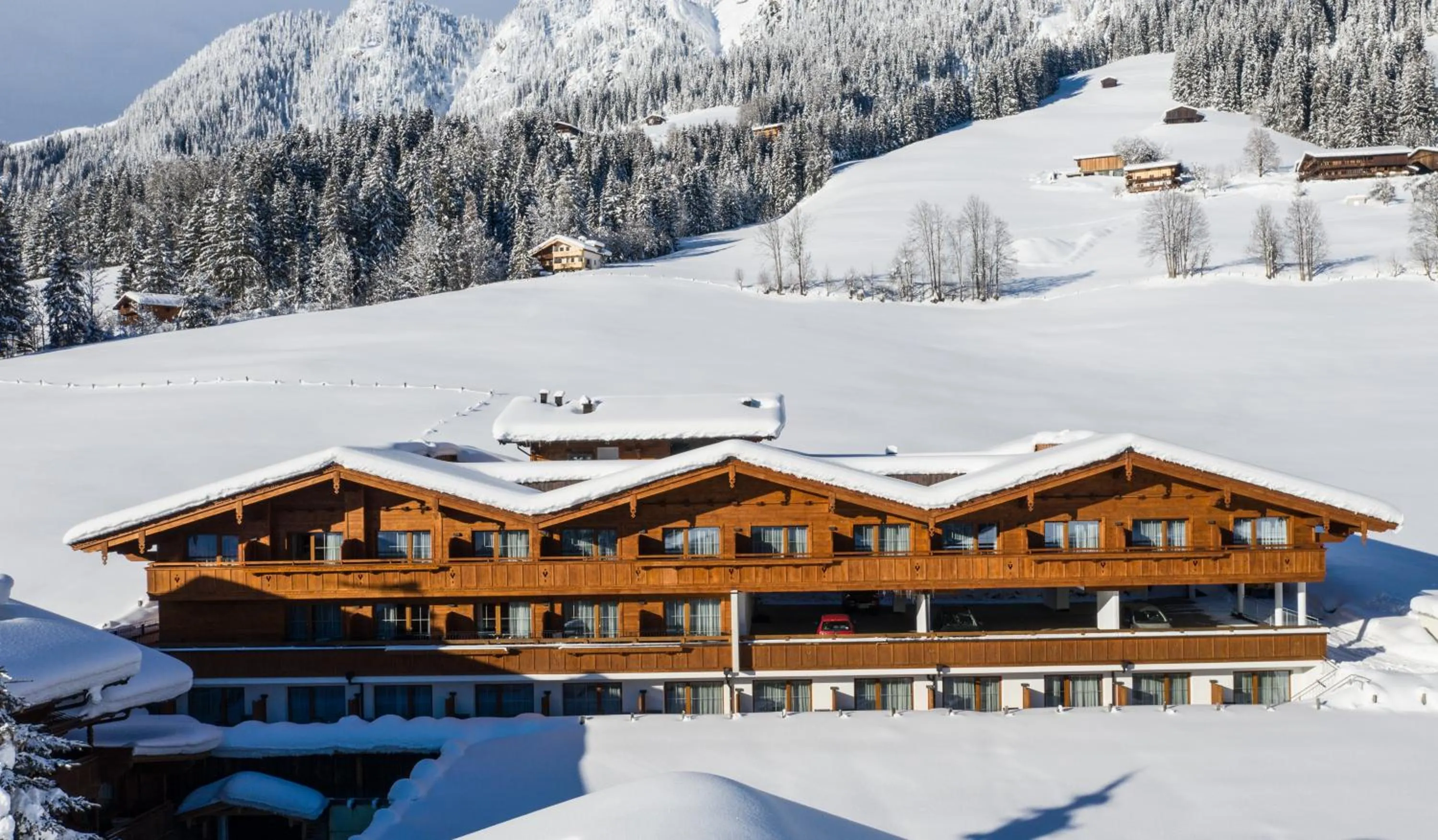 Property building in Hotel Alphof Alpbach