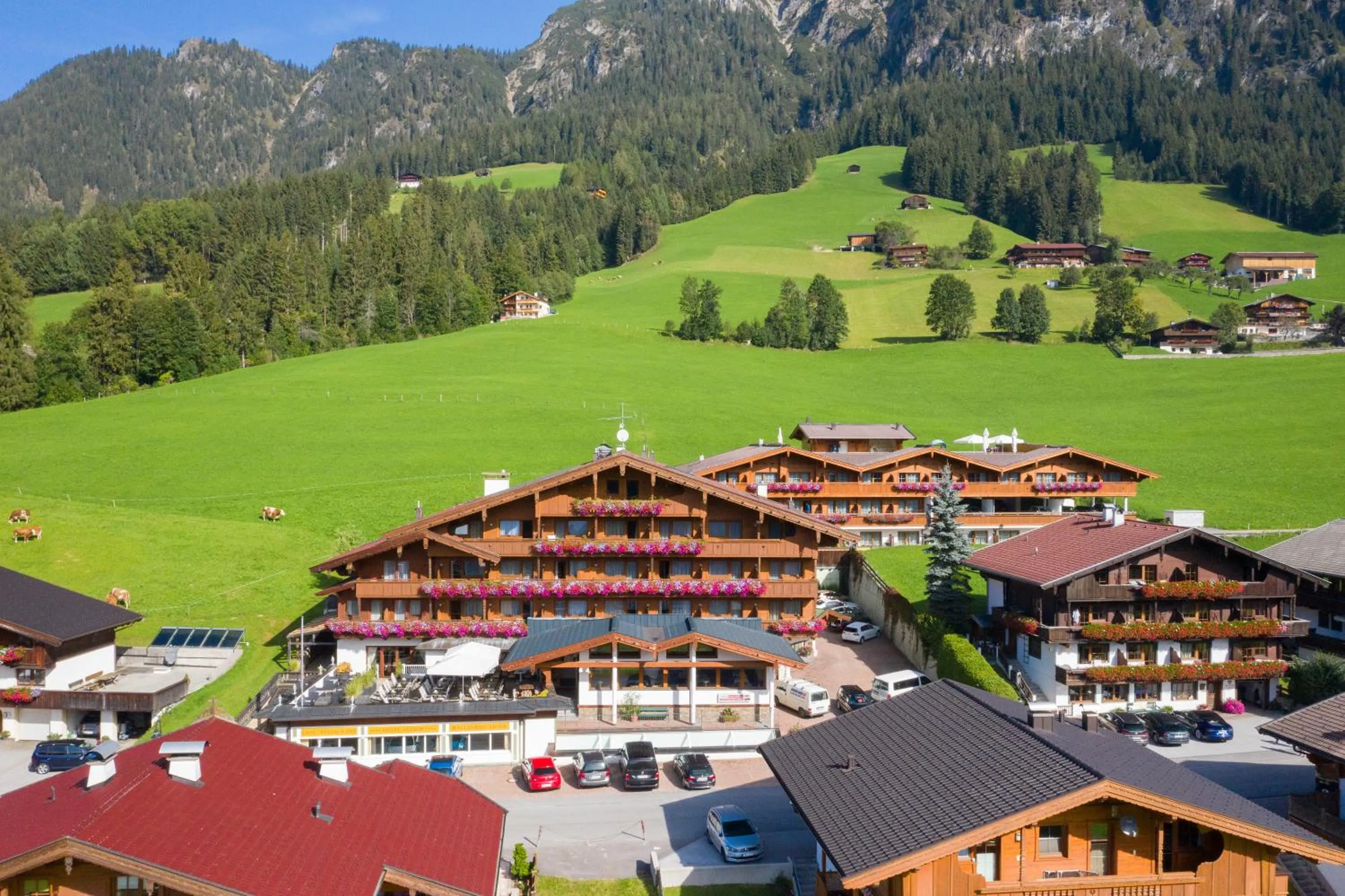 Bird's eye view in Hotel Alphof Alpbach